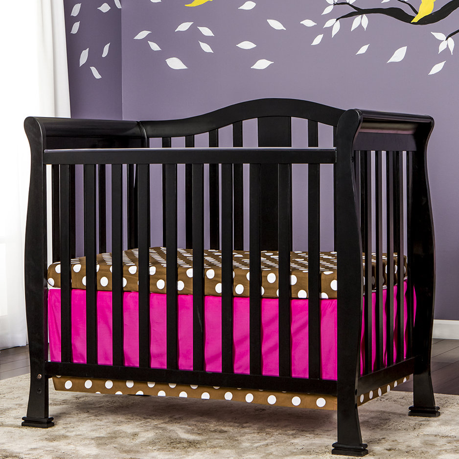 Dream On Me Naples 4in1 Convertible Mini Crib & Reviews Wayfair