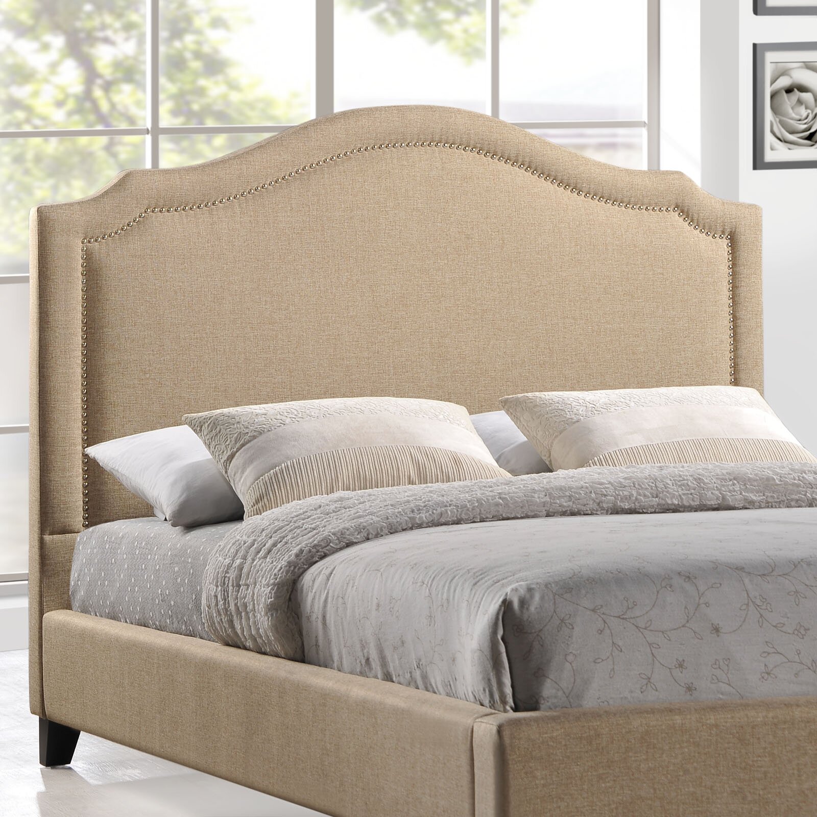 Modway Queen Upholstered Platform Bed & Reviews | Wayfair