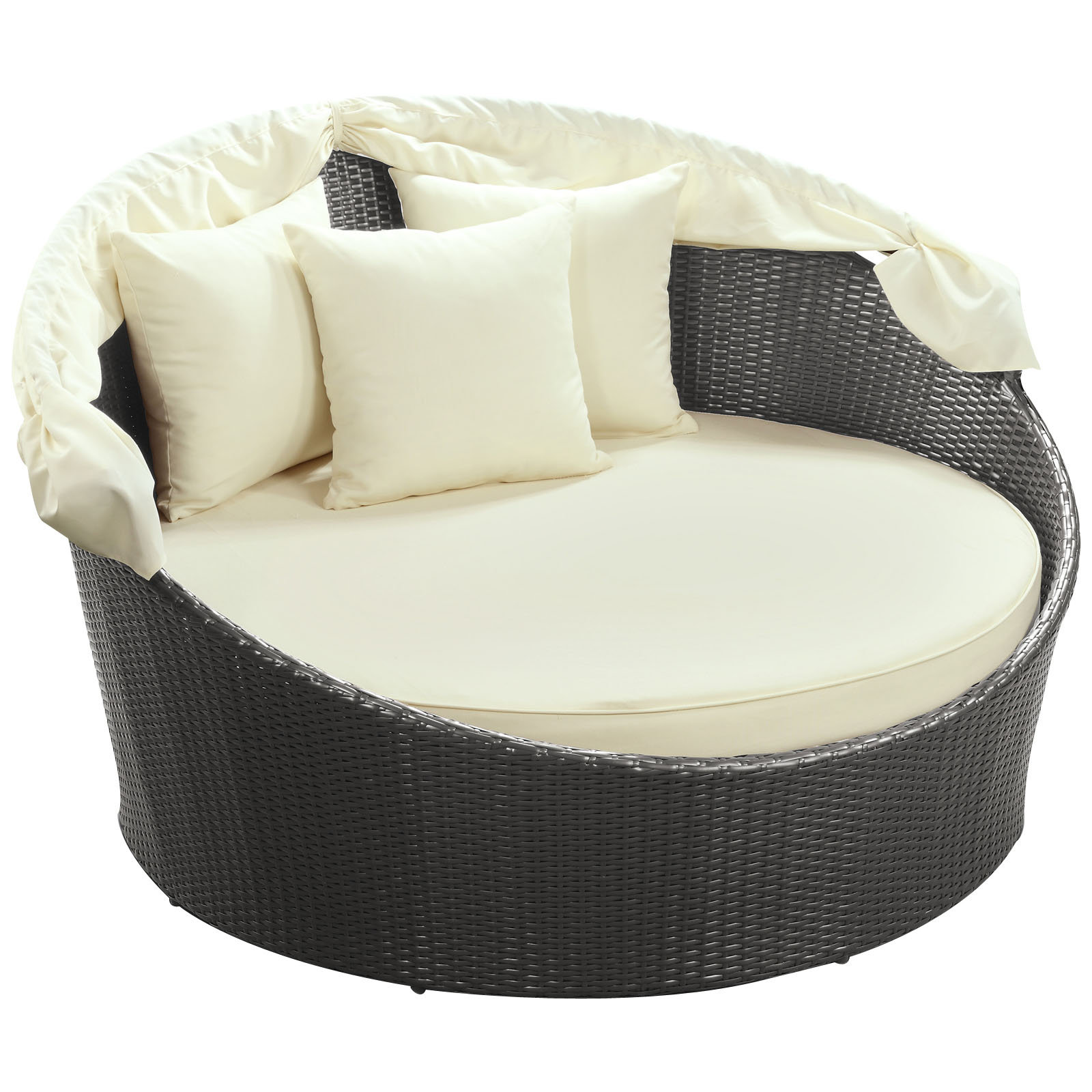 Modway Snooze Canopy Outdoor Patio Daybed with Cushion & Reviews Wayfair