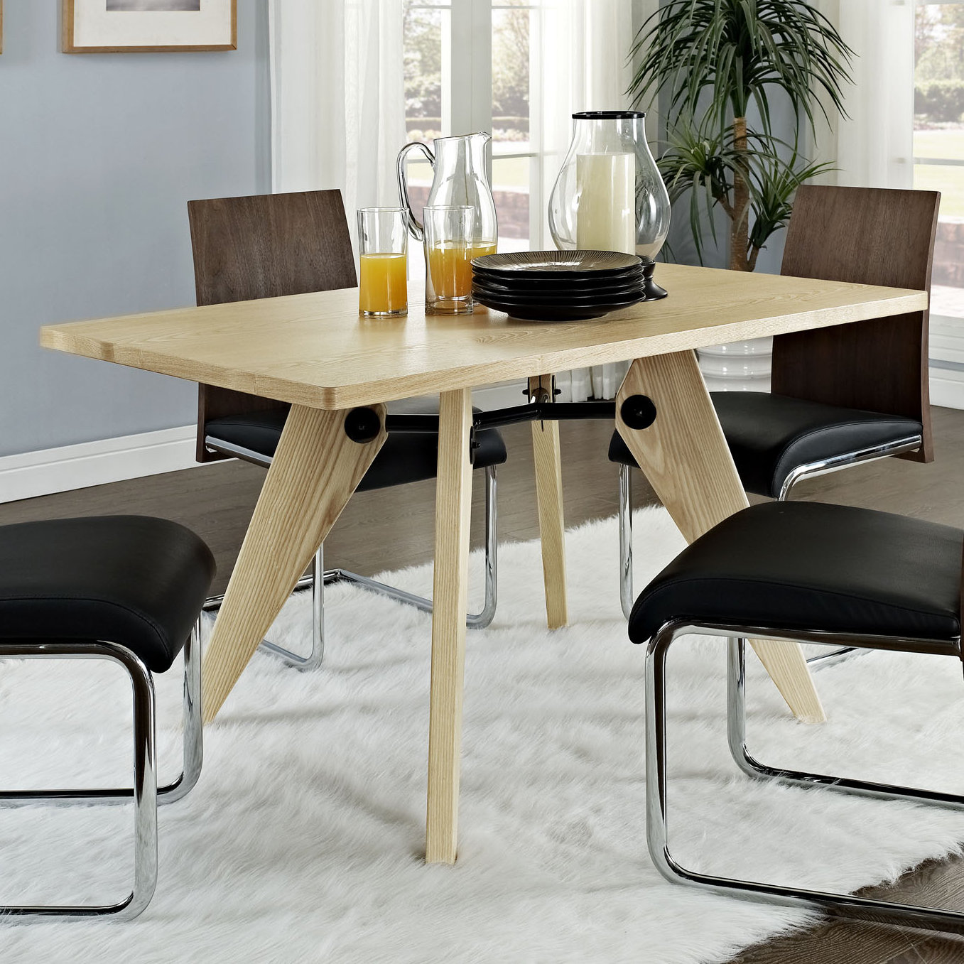 Modway Landing Dining Table & Reviews Wayfair