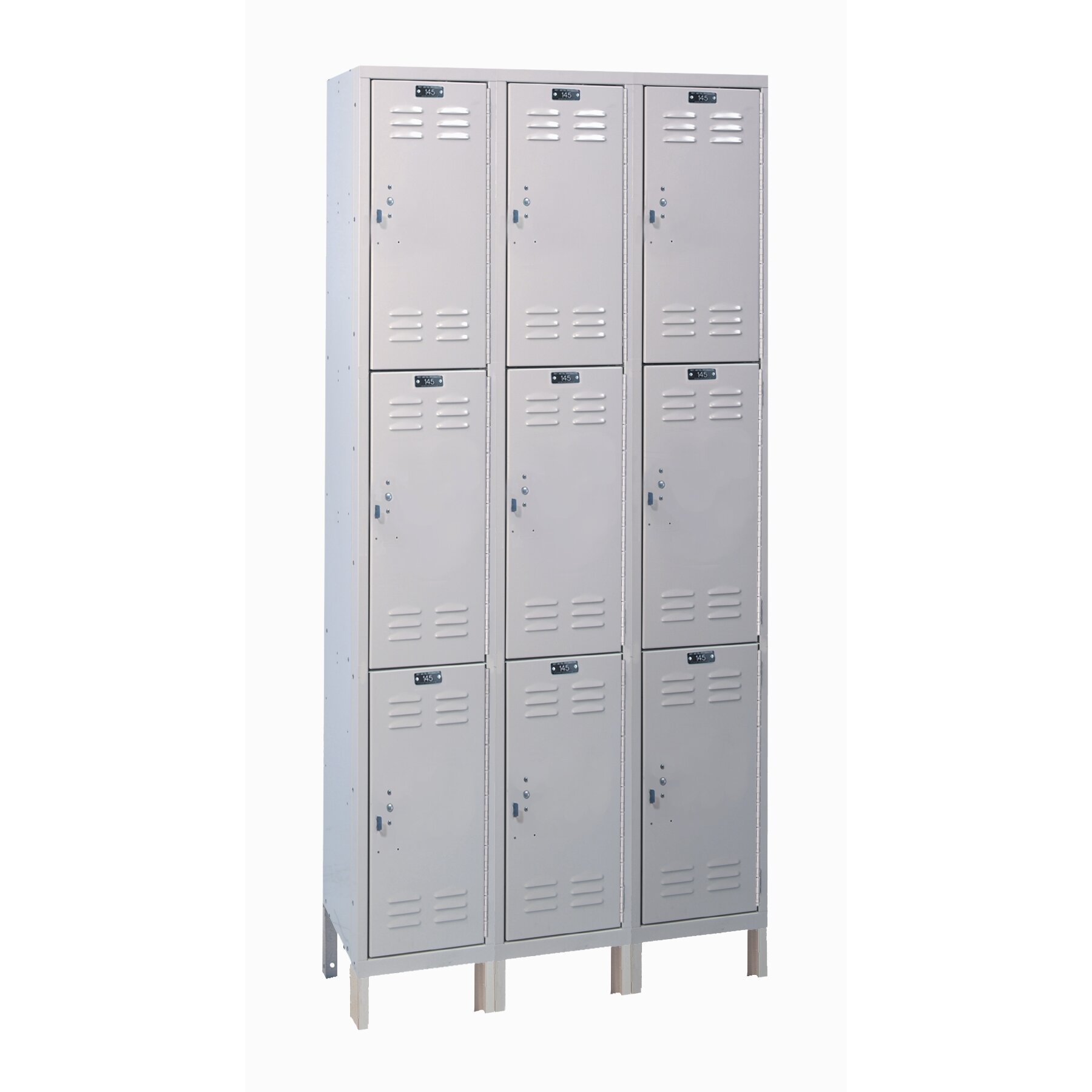 Hallowell Value Max 3 Tier 3 Wide School Locker & Reviews | Wayfair