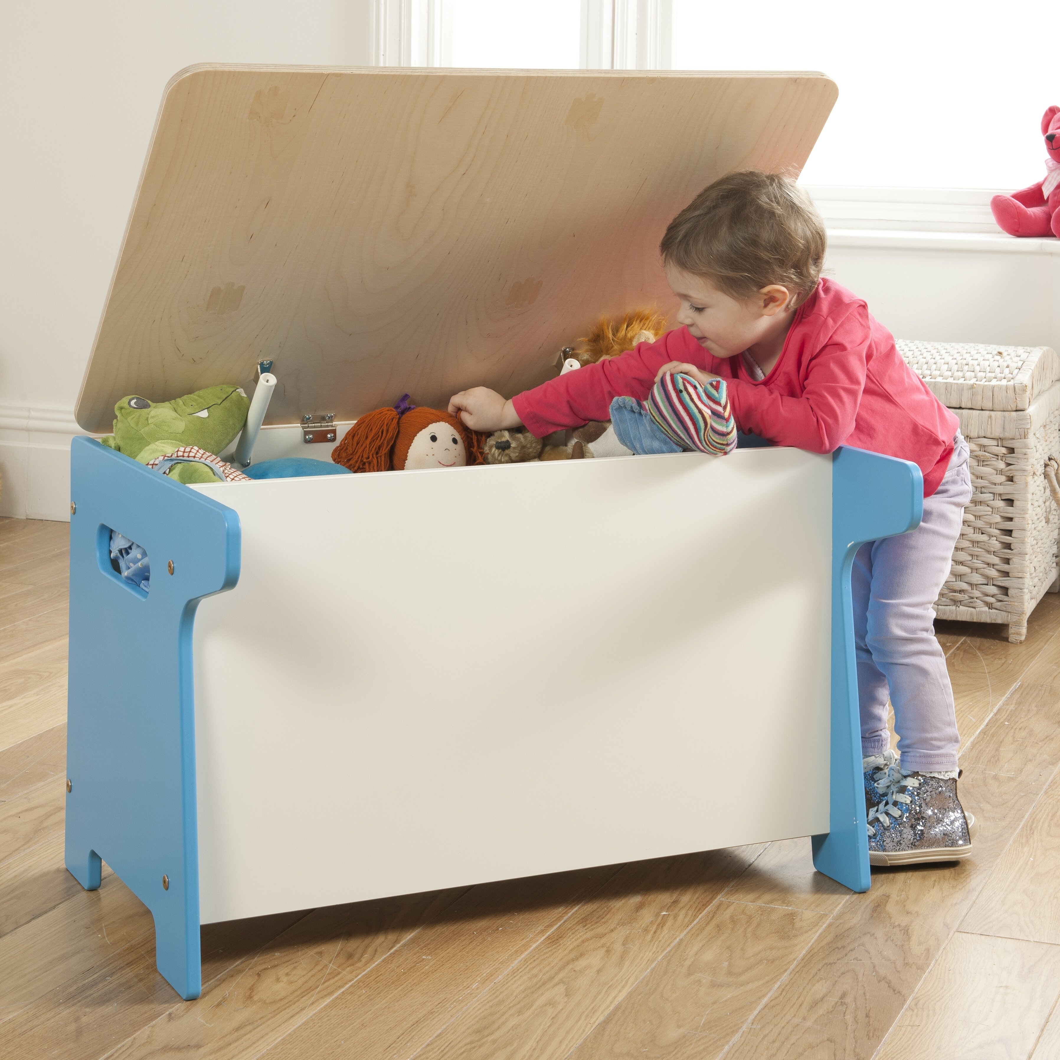 Millhouse Race Track Toy Box / Desk & Reviews | Wayfair UK