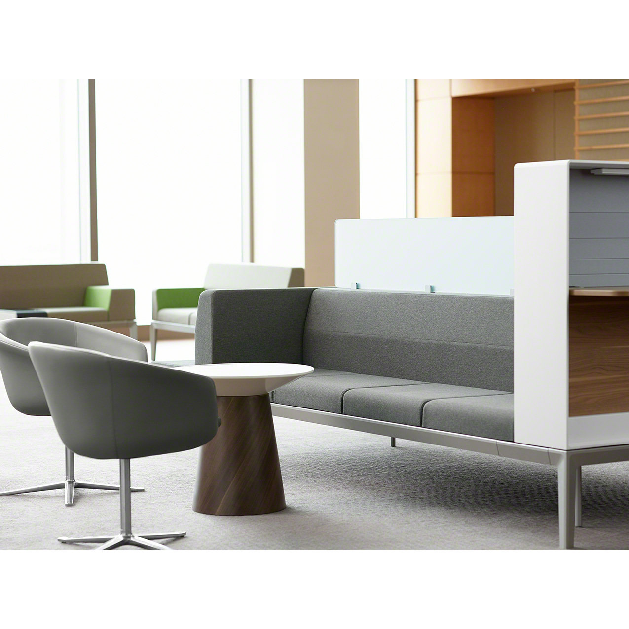 Steelcase Campfire Turnstone 24.6" Round Paper Table & Reviews Wayfair