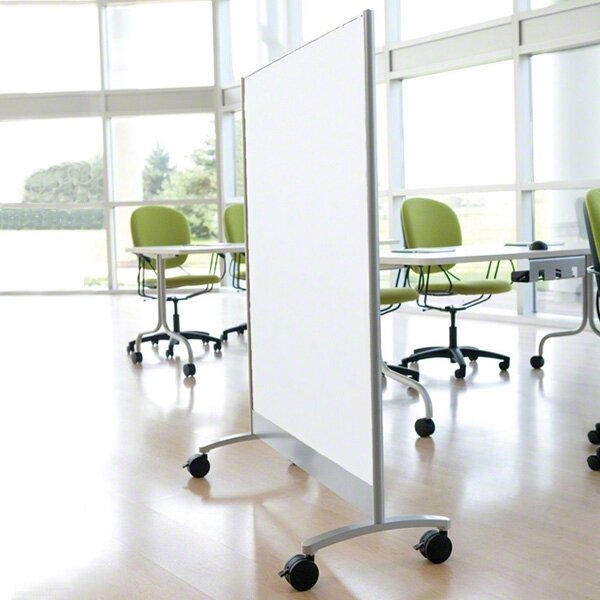 Steelcase Groupwork Screen Mobile Free-Standing Whiteboard & Reviews ...