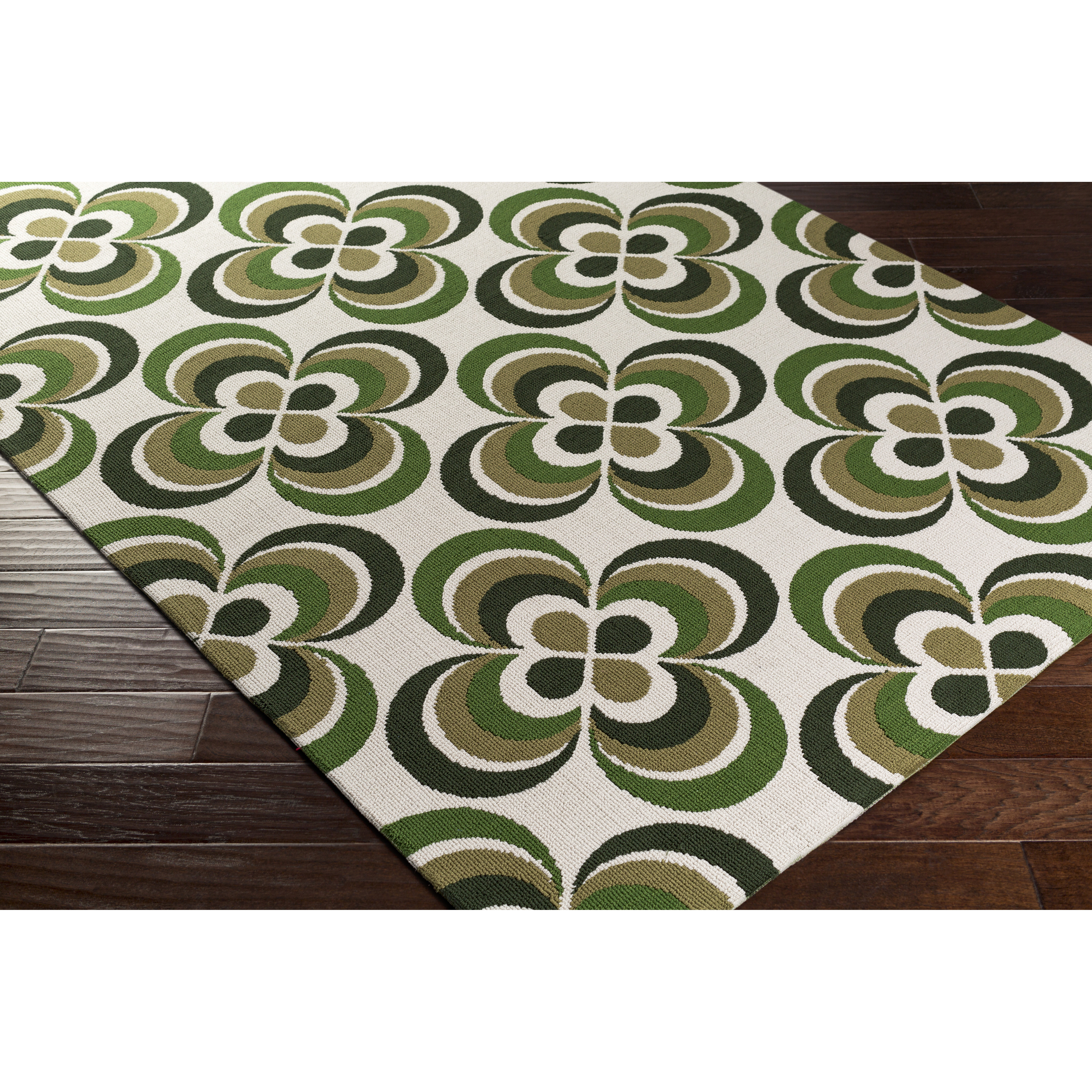 Artistic Weavers Joan Everston Olive Green/Moss Area Rug Wayfair