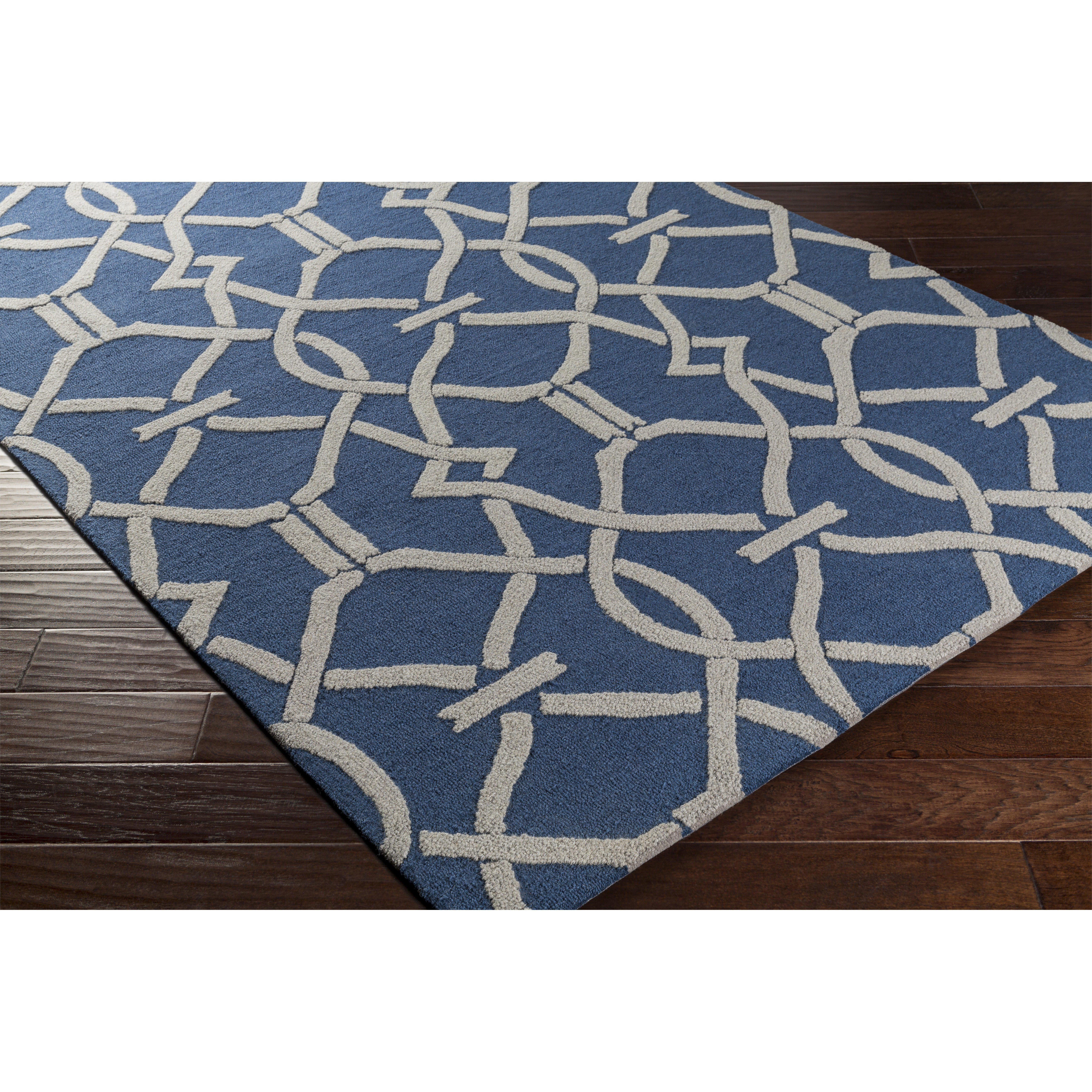Artistic Weavers Marigold Serena HandCrafted Navy Blue/Gray Area Rug