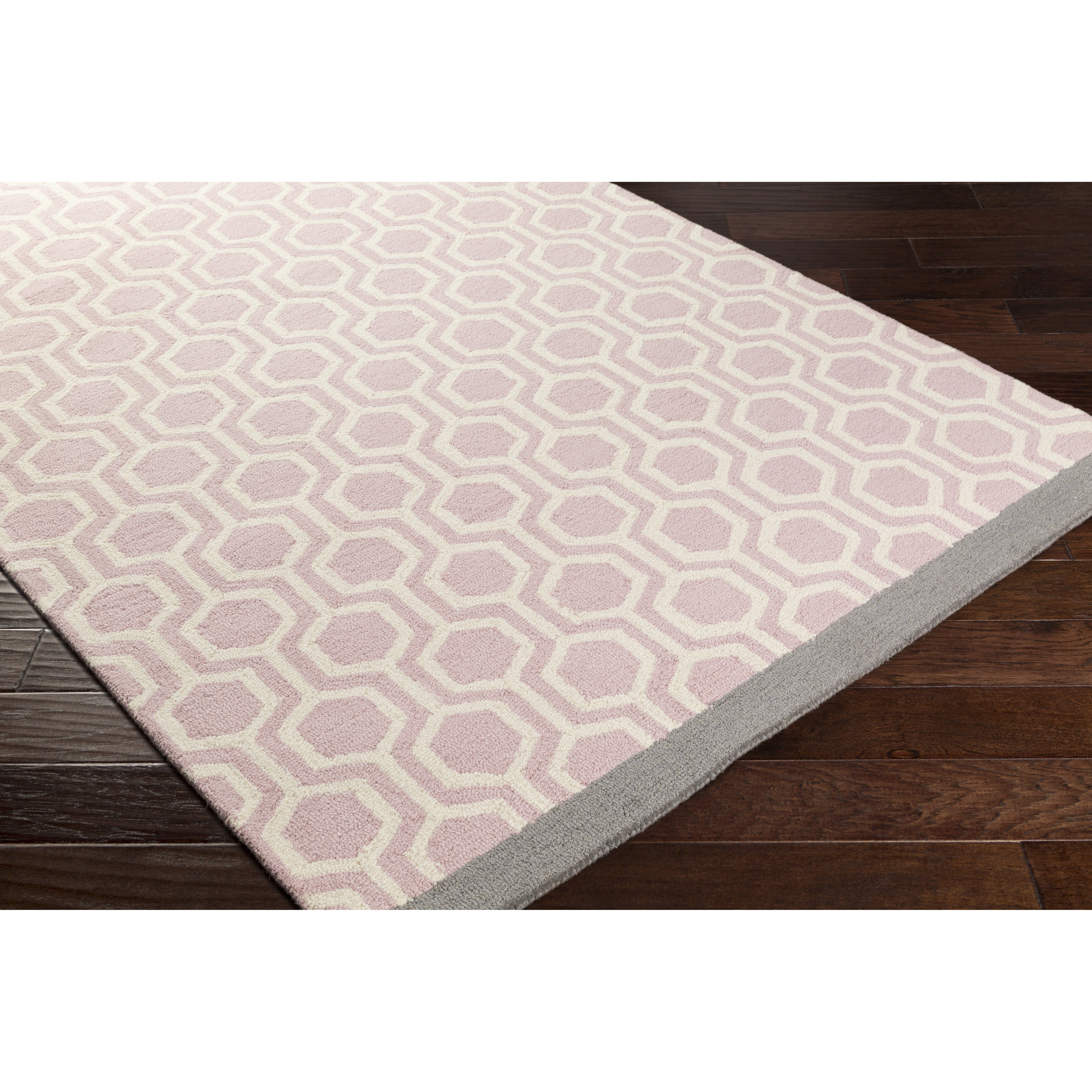 Artistic Weavers Hilda Eva HandCrafted Light Pink/Gray Area Rug