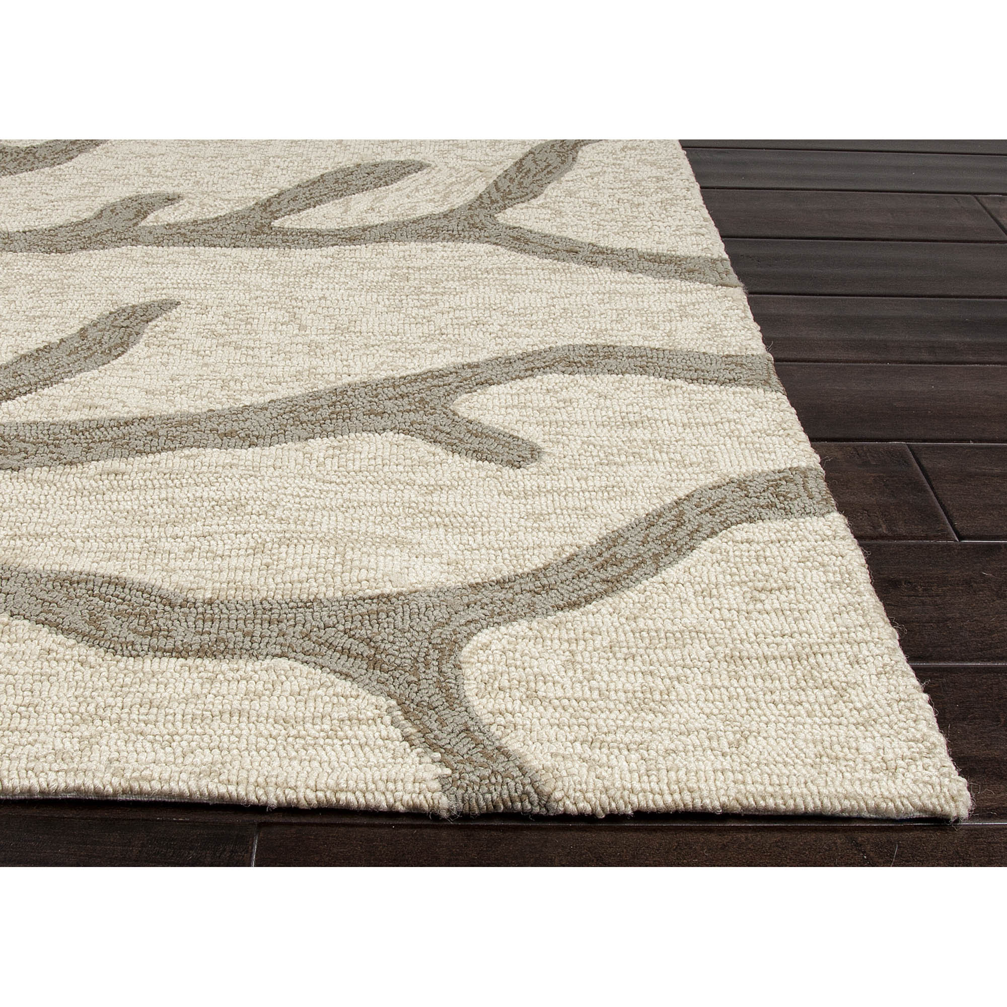 Coastal Lagoon Ivory Grey Indoor Outdoor Area Rug COL09