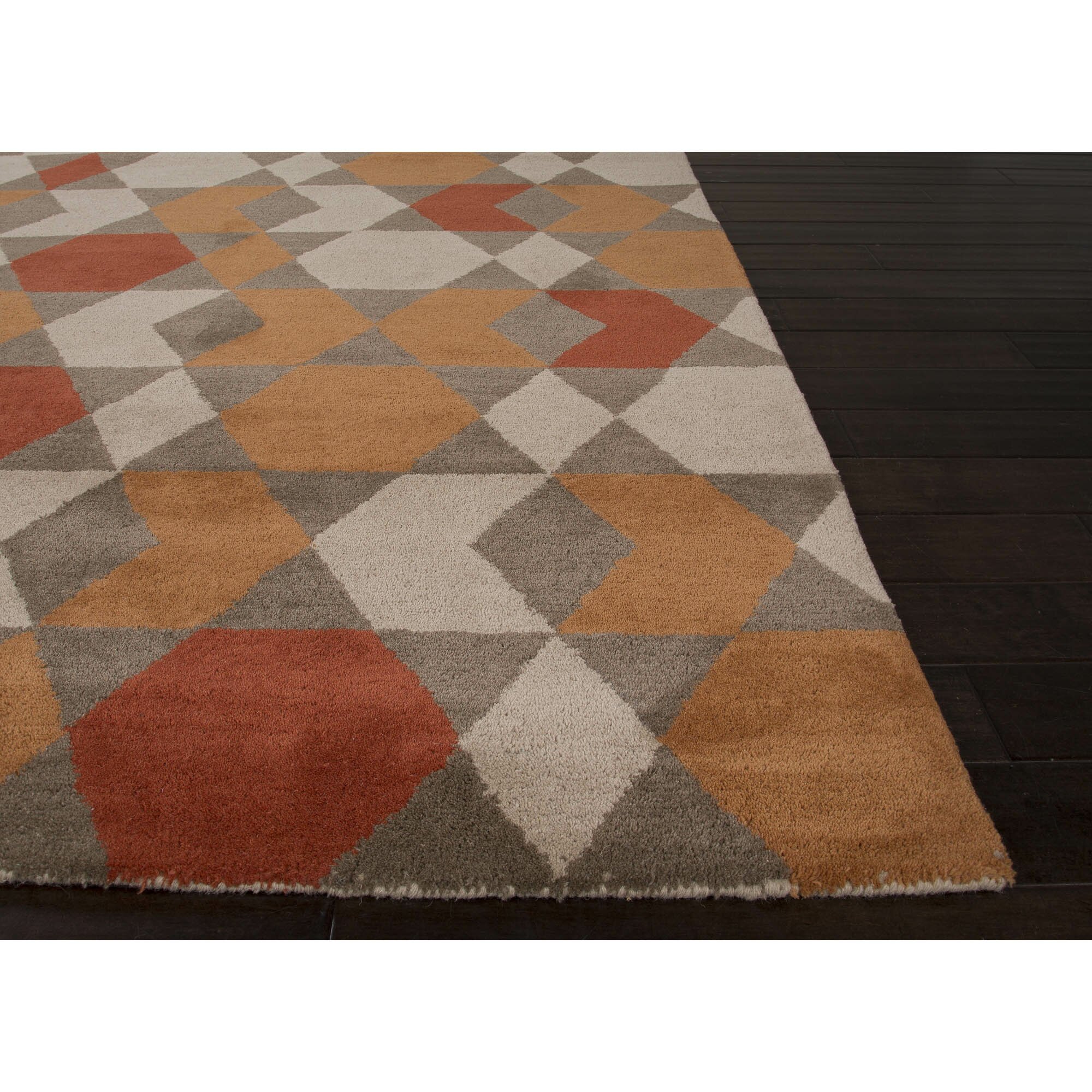 JaipurLiving Aztec Orange & Brown Area Rug | Wayfair