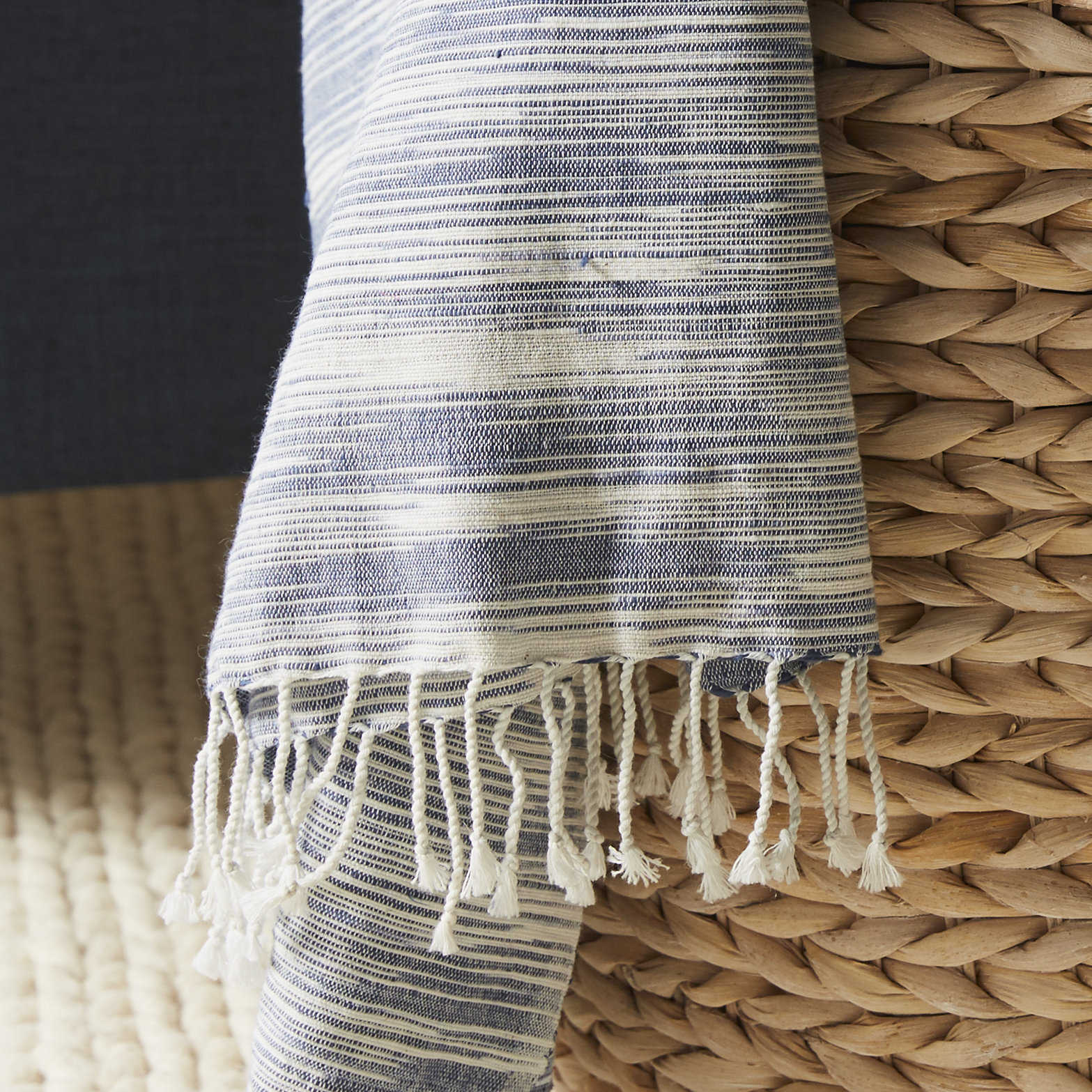 JaipurLiving Essential Handloom Modern Throw Blanket & Reviews Wayfair