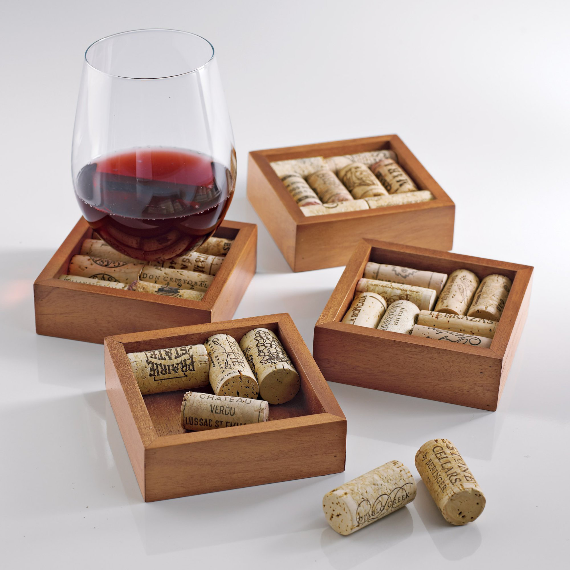 Wine Enthusiast Companies Wine Cork Coasters Kit Wayfair
