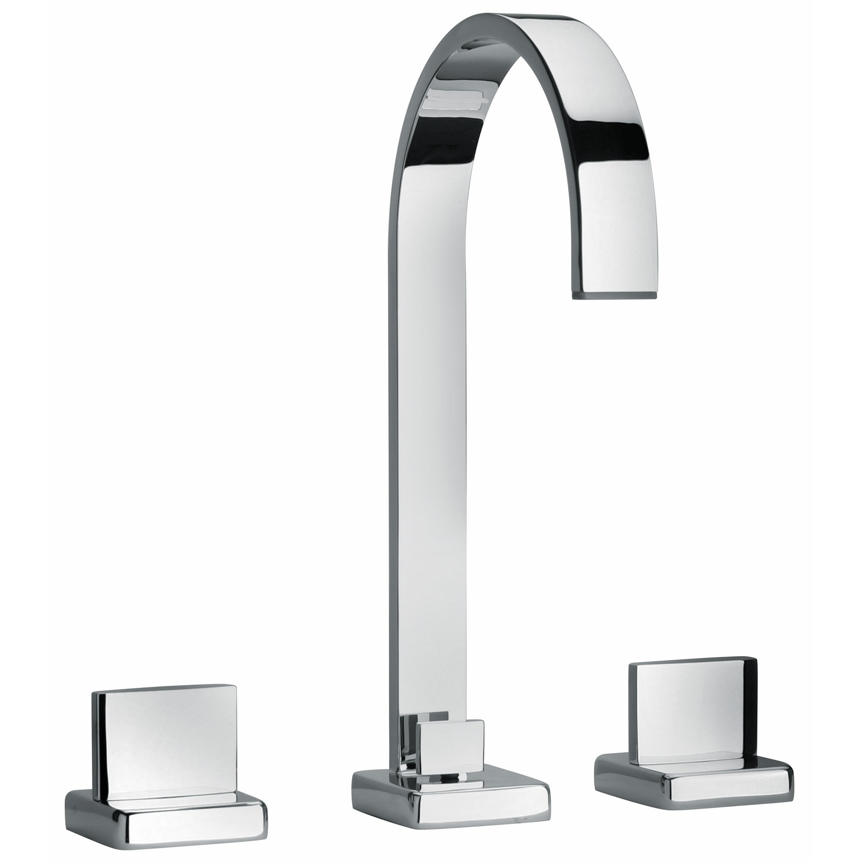 Jewel Faucets J15 Bath Series Two Lever Handle Widespread Bathroom