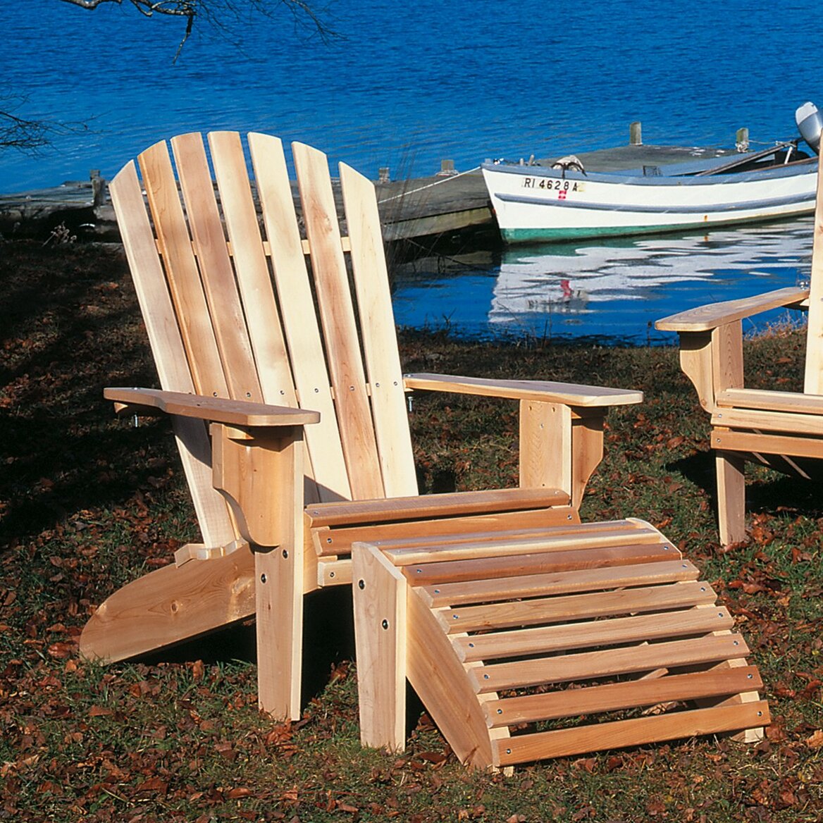 Deluxe Cedar Adirondack Chair 404A 