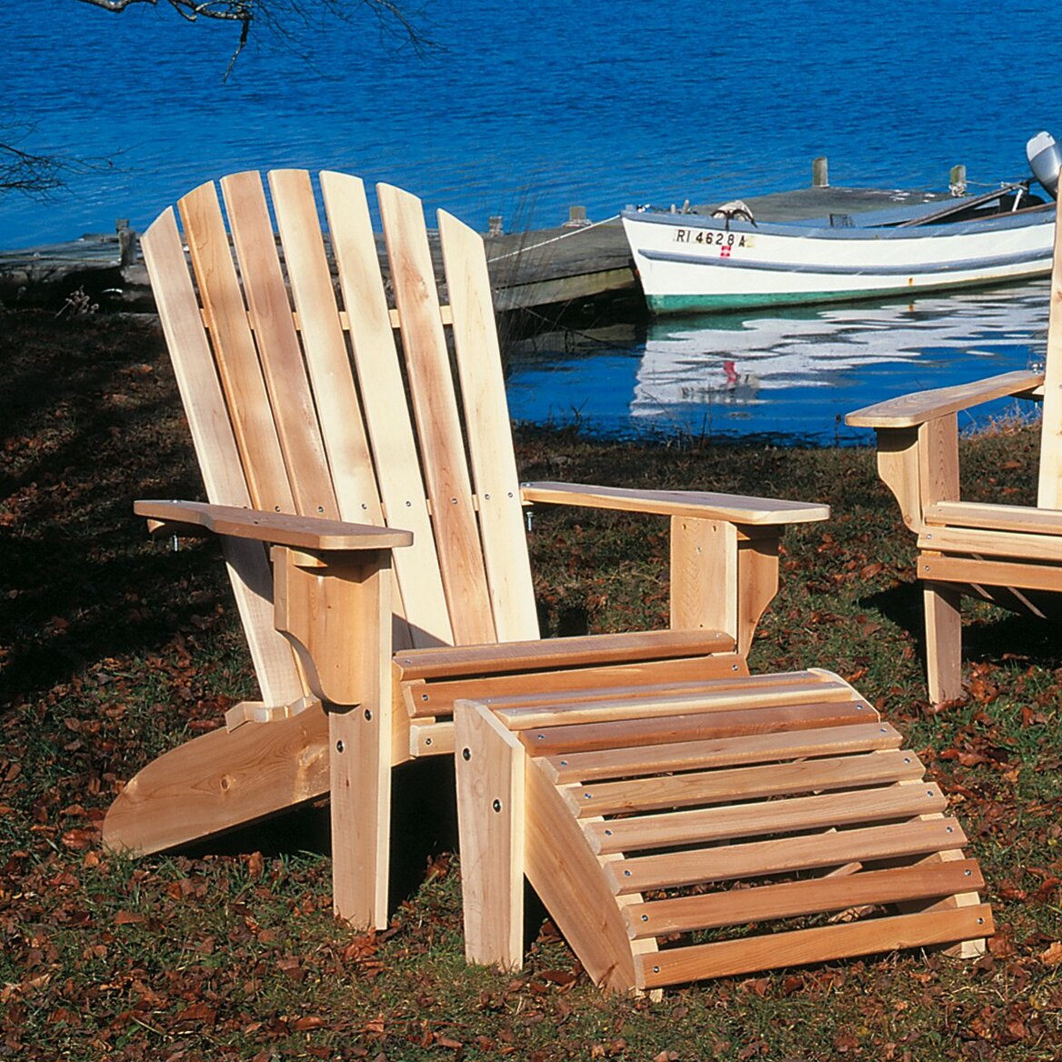 Rustic Cedar Deluxe Cedar Adirondack Chair Reviews Wayfair   Deluxe Cedar Adirondack Chair 404A 