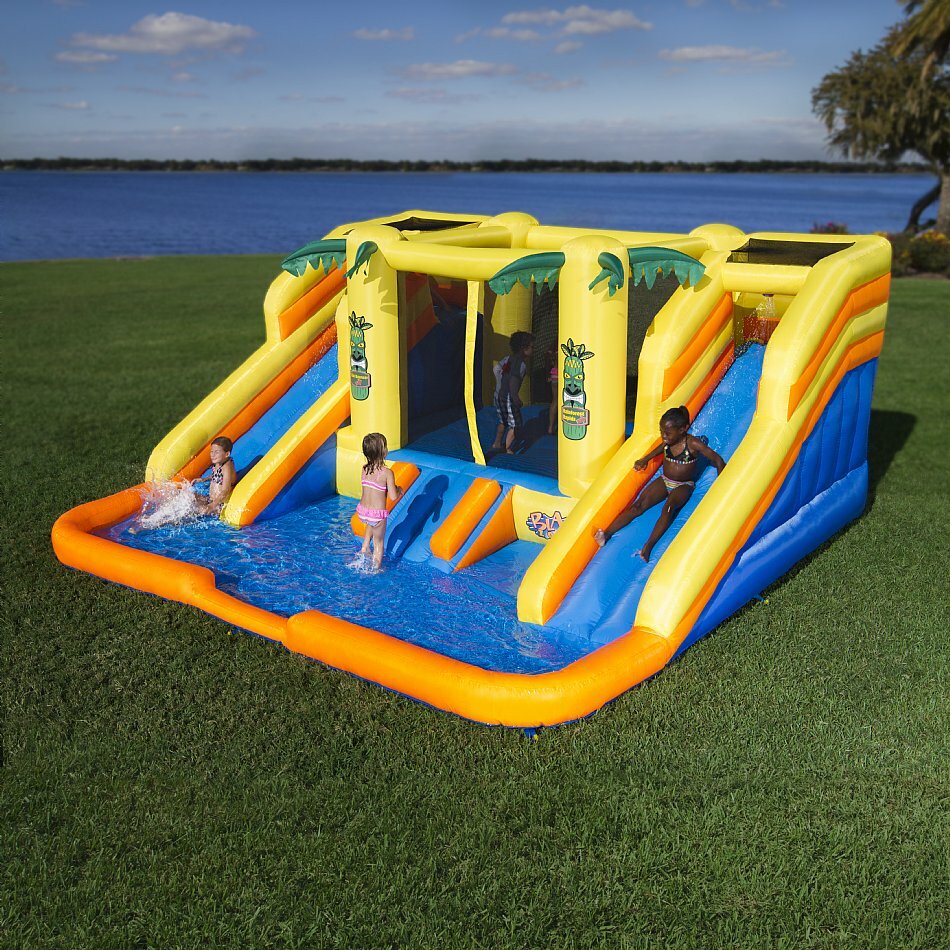 Water Jump House
 Blast Zone Rainforest Rapids Water Bounce House & Reviews