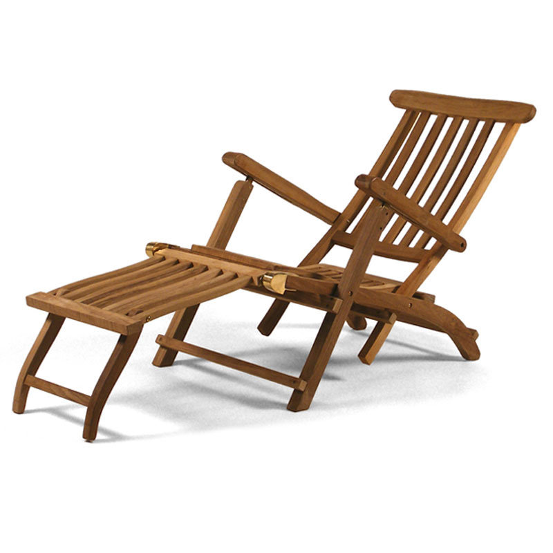 BrackenStyle Teak Sun Lounger Wayfair UK