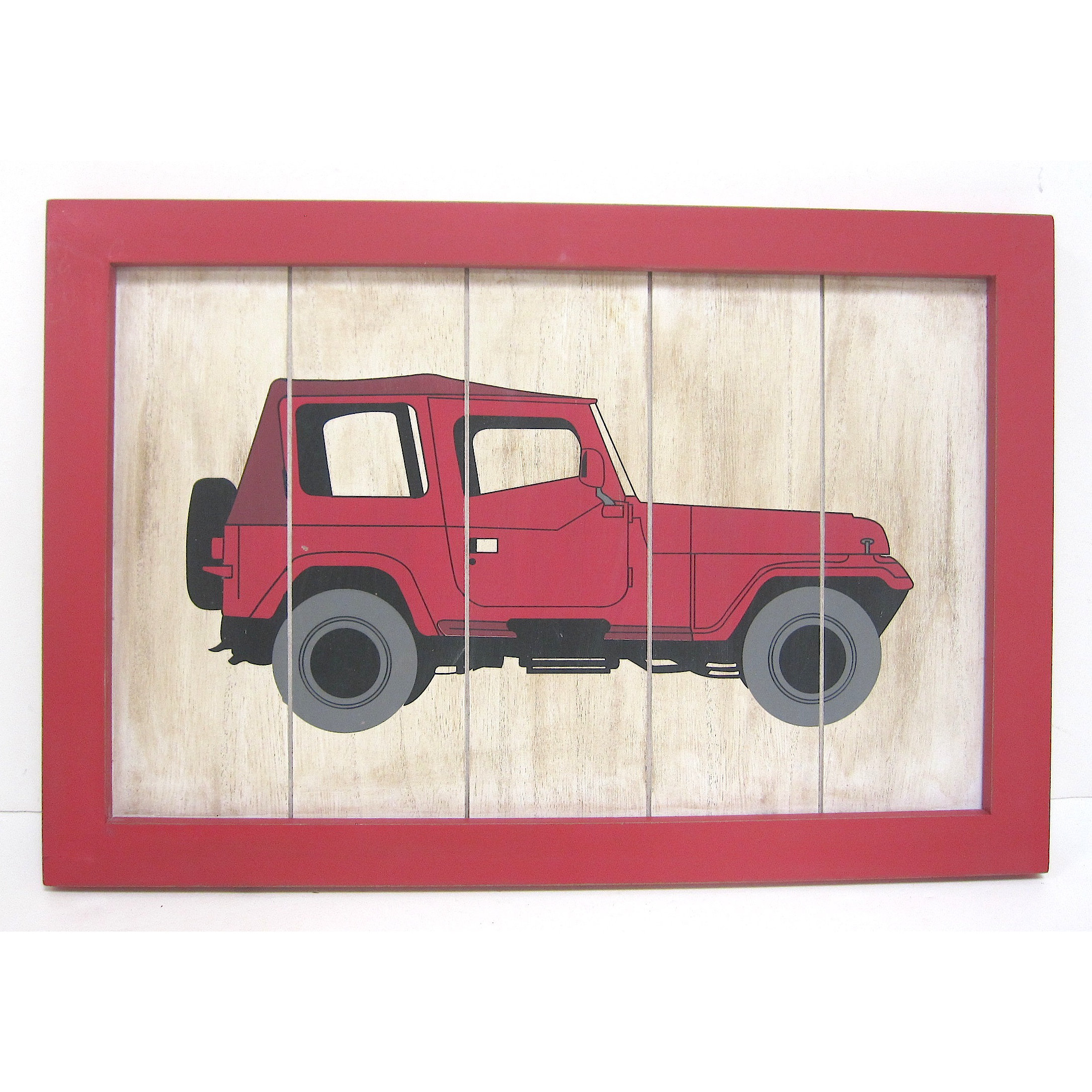 ConceptsInTime Jeep Framed Wall Plaque Wayfair
