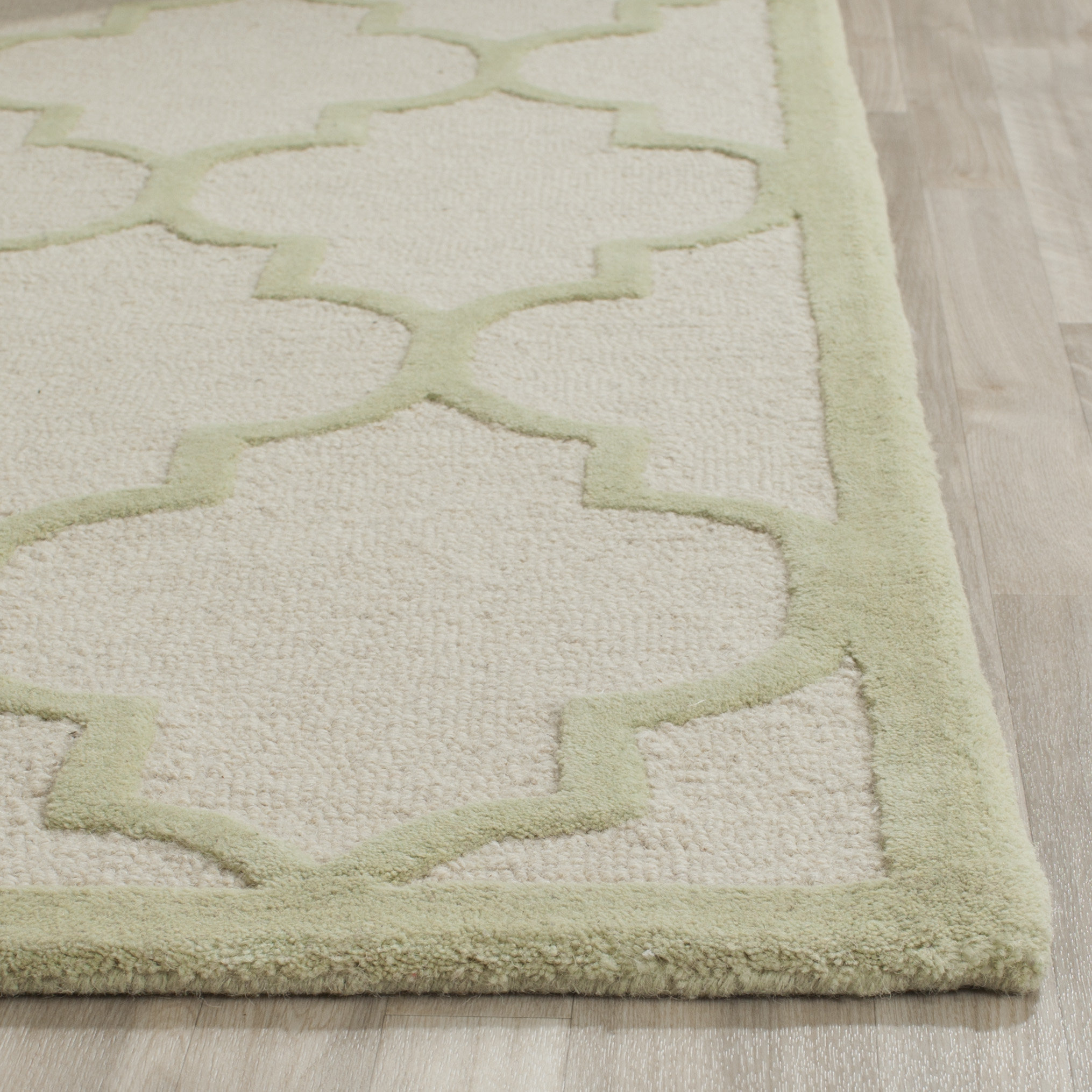 Safavieh Dalton Ivory/Light Green Area Rug & Reviews Wayfair UK