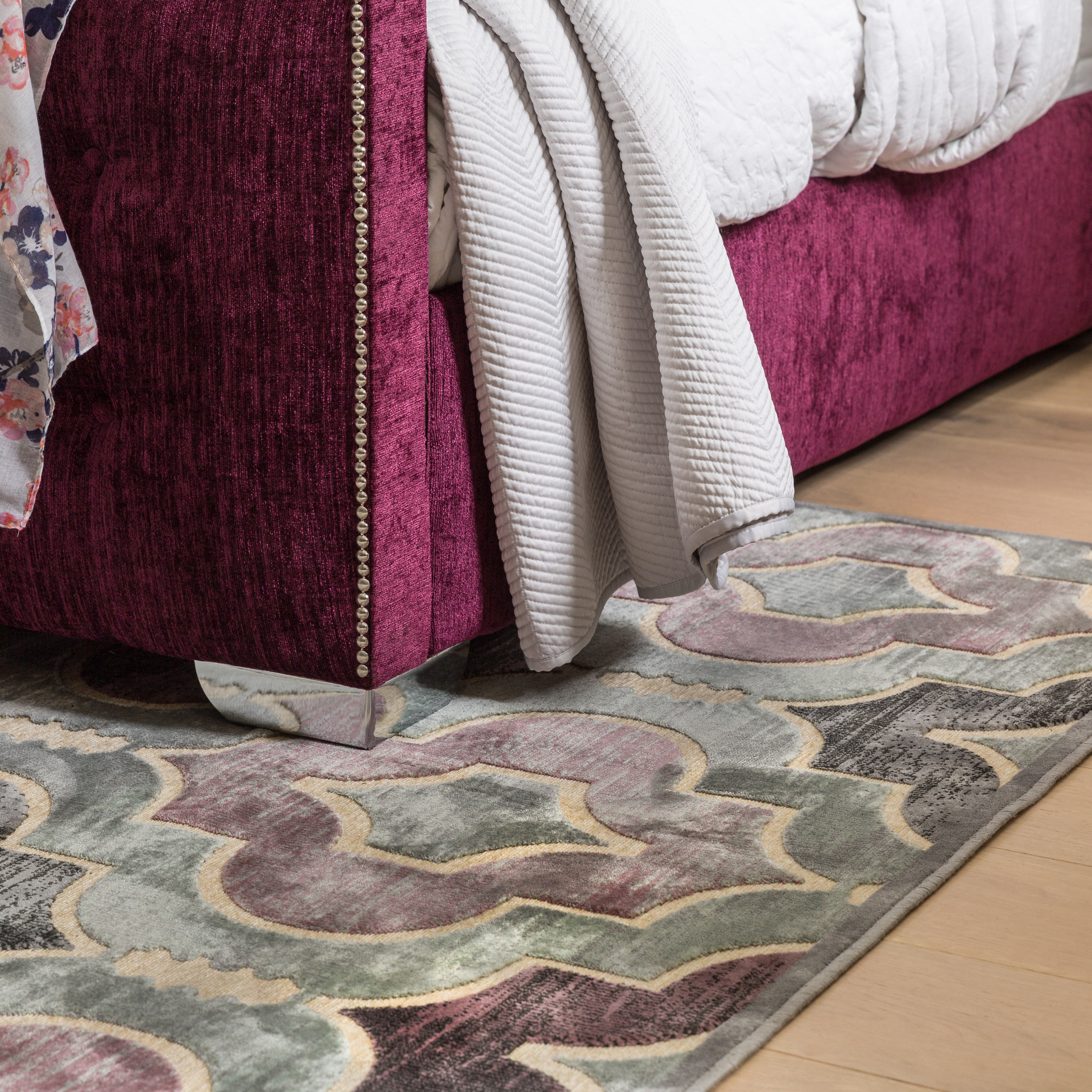 Safavieh Geometric Grey Area Rug & Reviews Wayfair UK