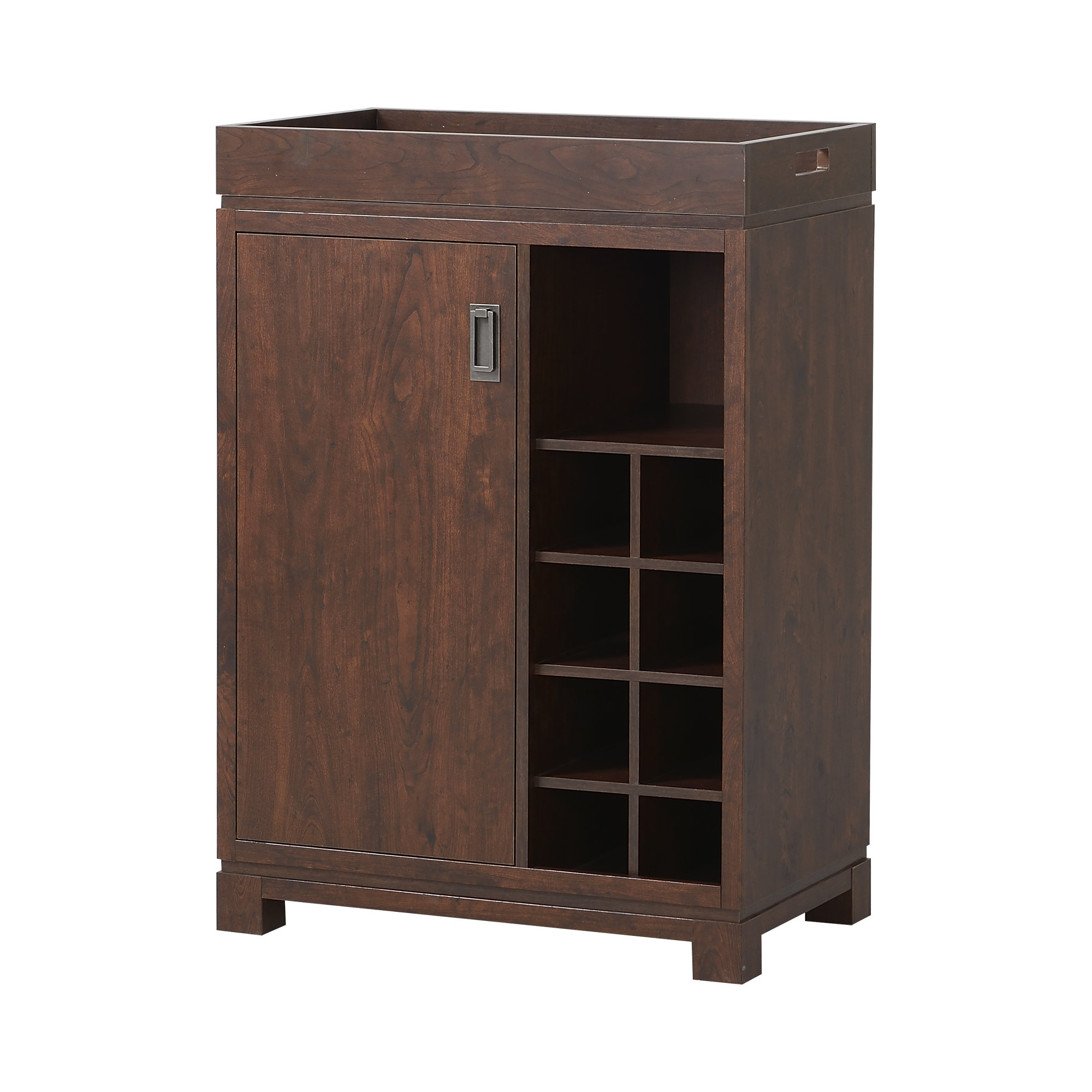 Homestar Bar Cabinet with Wine Storage & Reviews | Wayfair