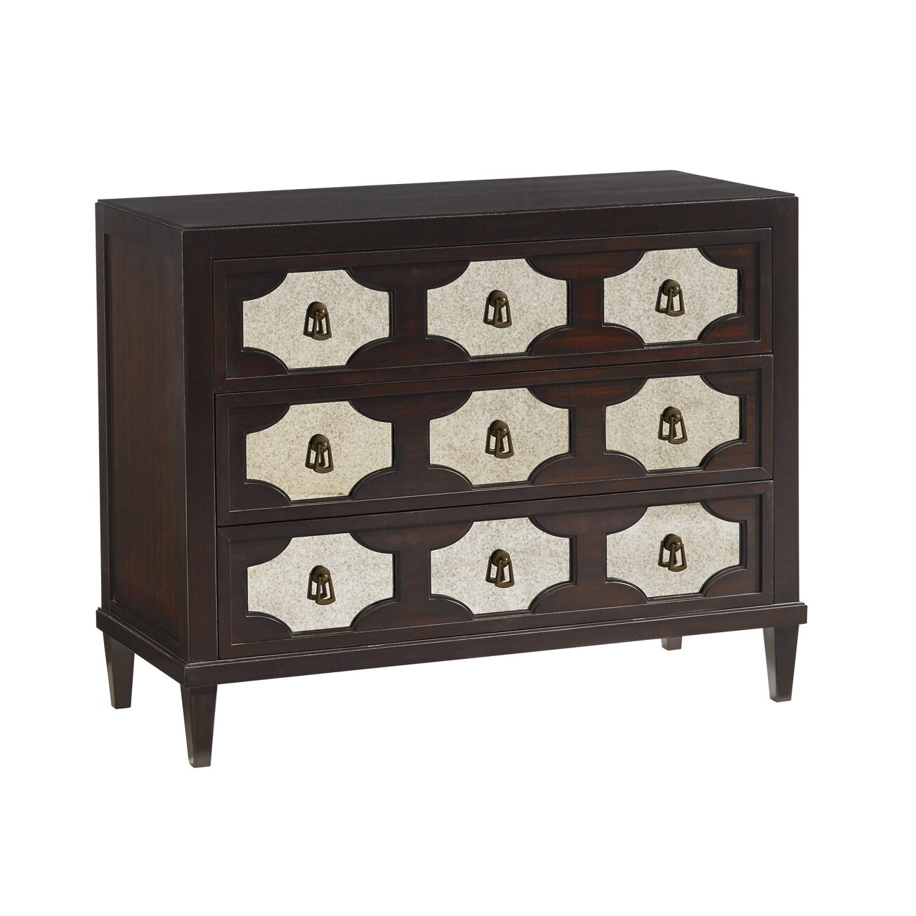 Lexington Kensington Place Winslow Mirrored Hall Chest & Reviews | Wayfair