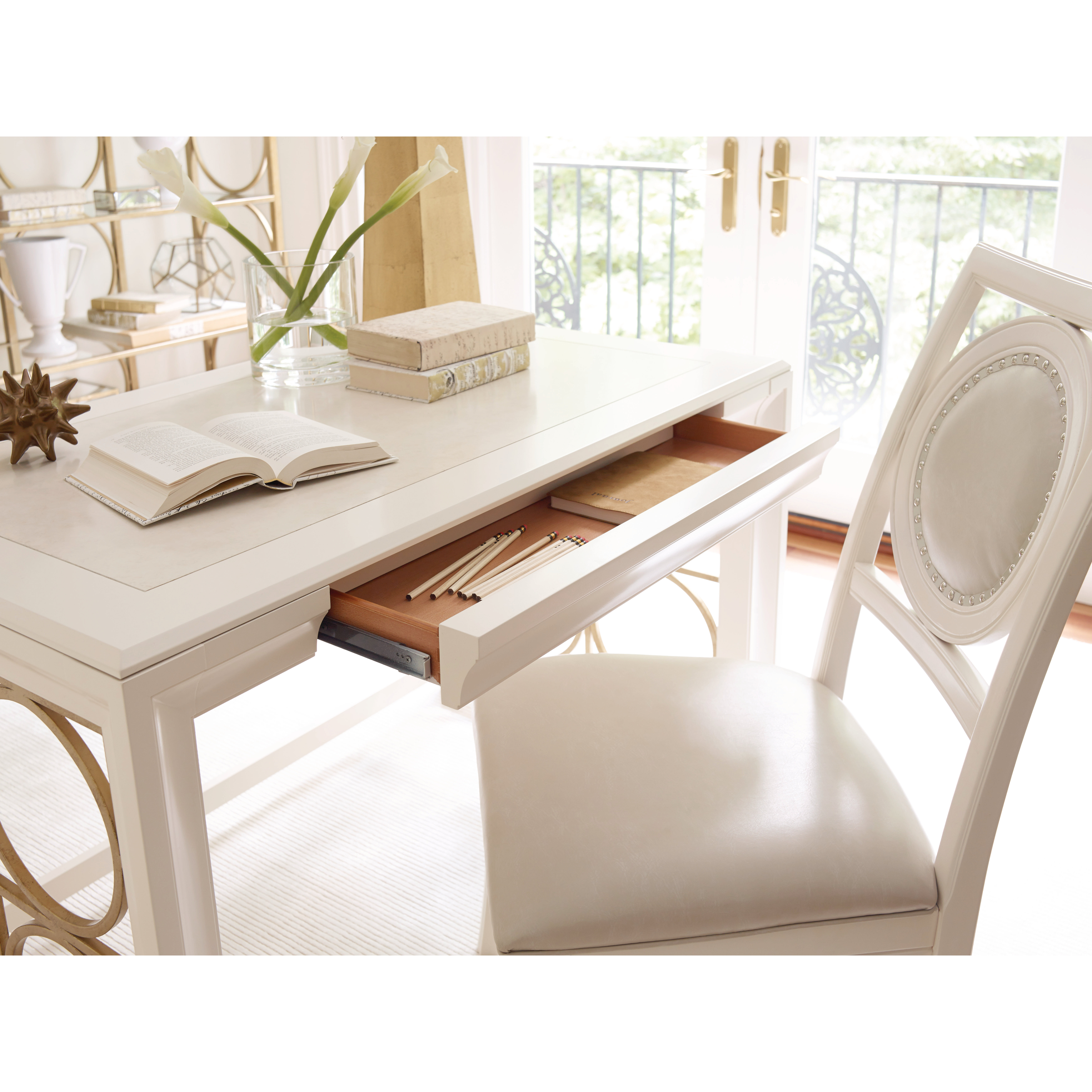 Legacy Classic Furniture Tower Suite Writing Desk with 1 Drawer and