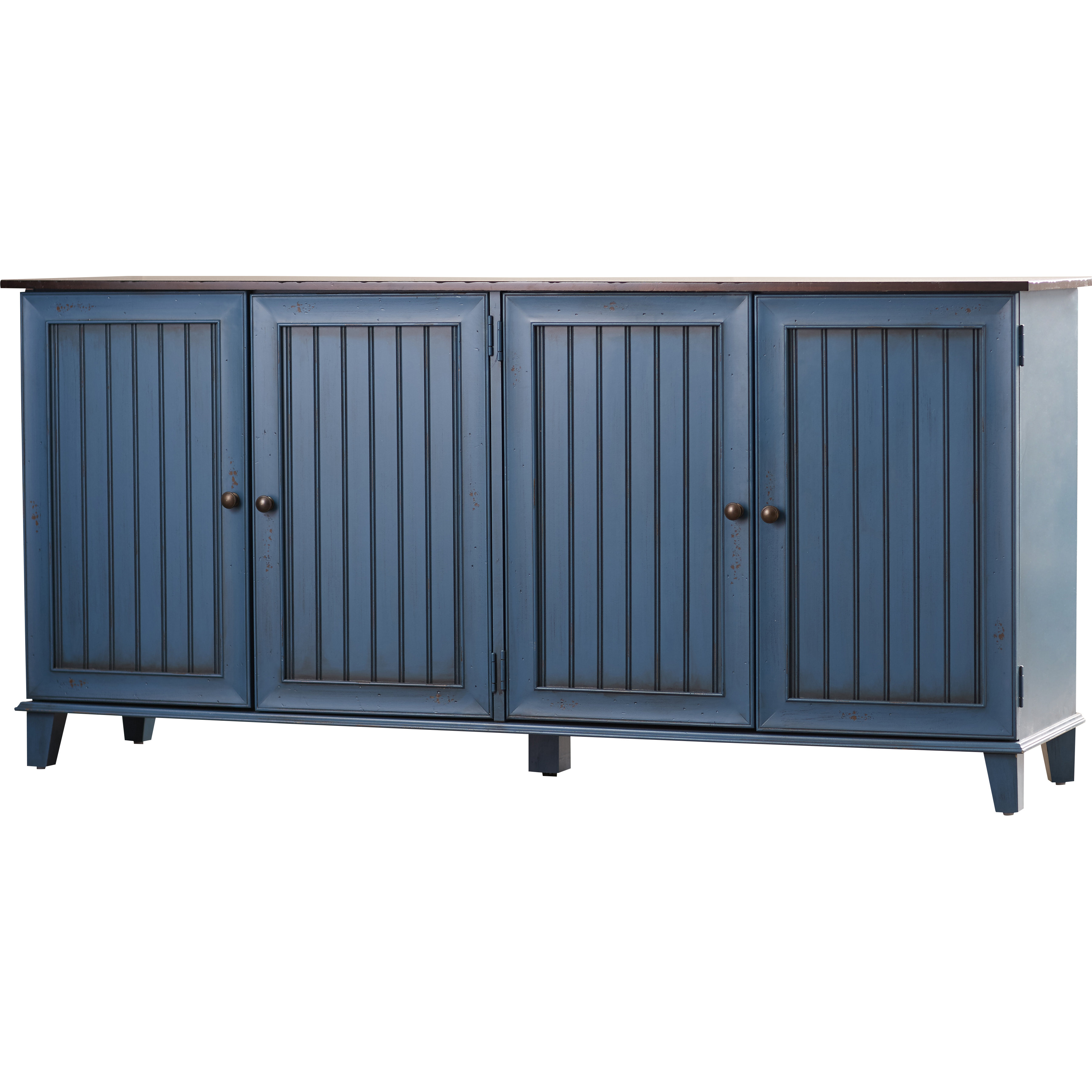kathy ireland Home by Martin Furniture Eclectic Deluxe TV Stand 
