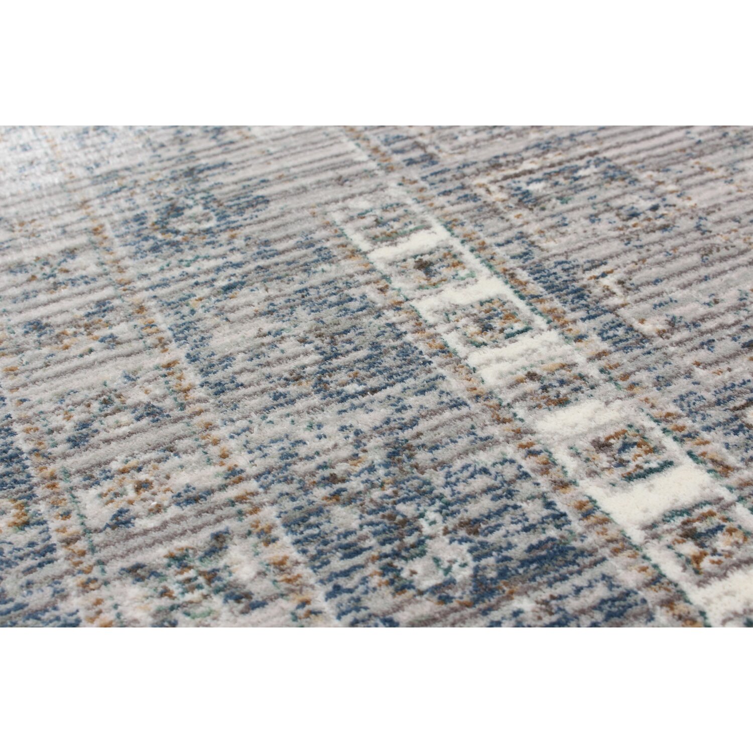 ECARPETGALLERY Paradis Navy/Gray Area Rug Wayfair