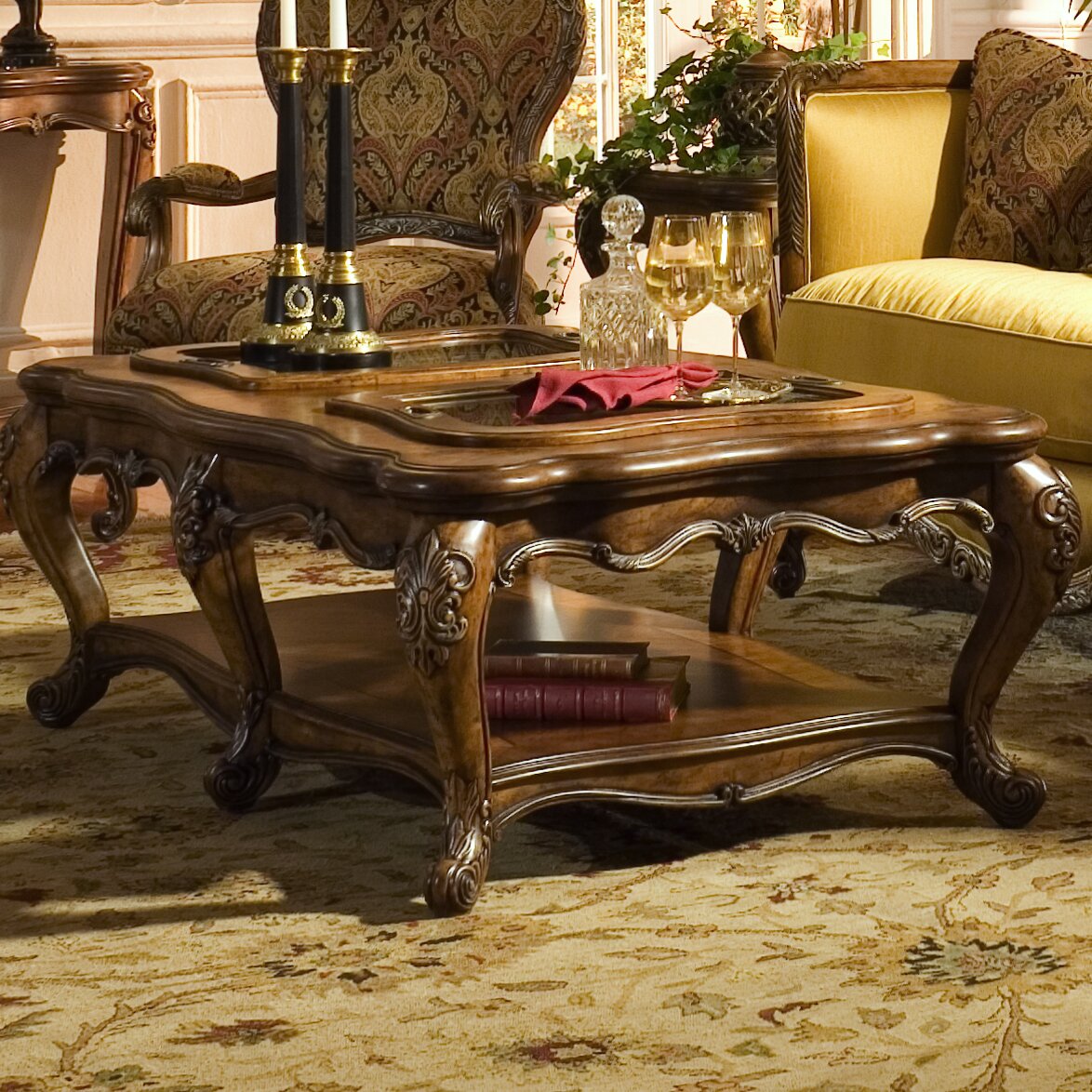 Michael Amini Palais Royale Coffee Table & Reviews | Wayfair