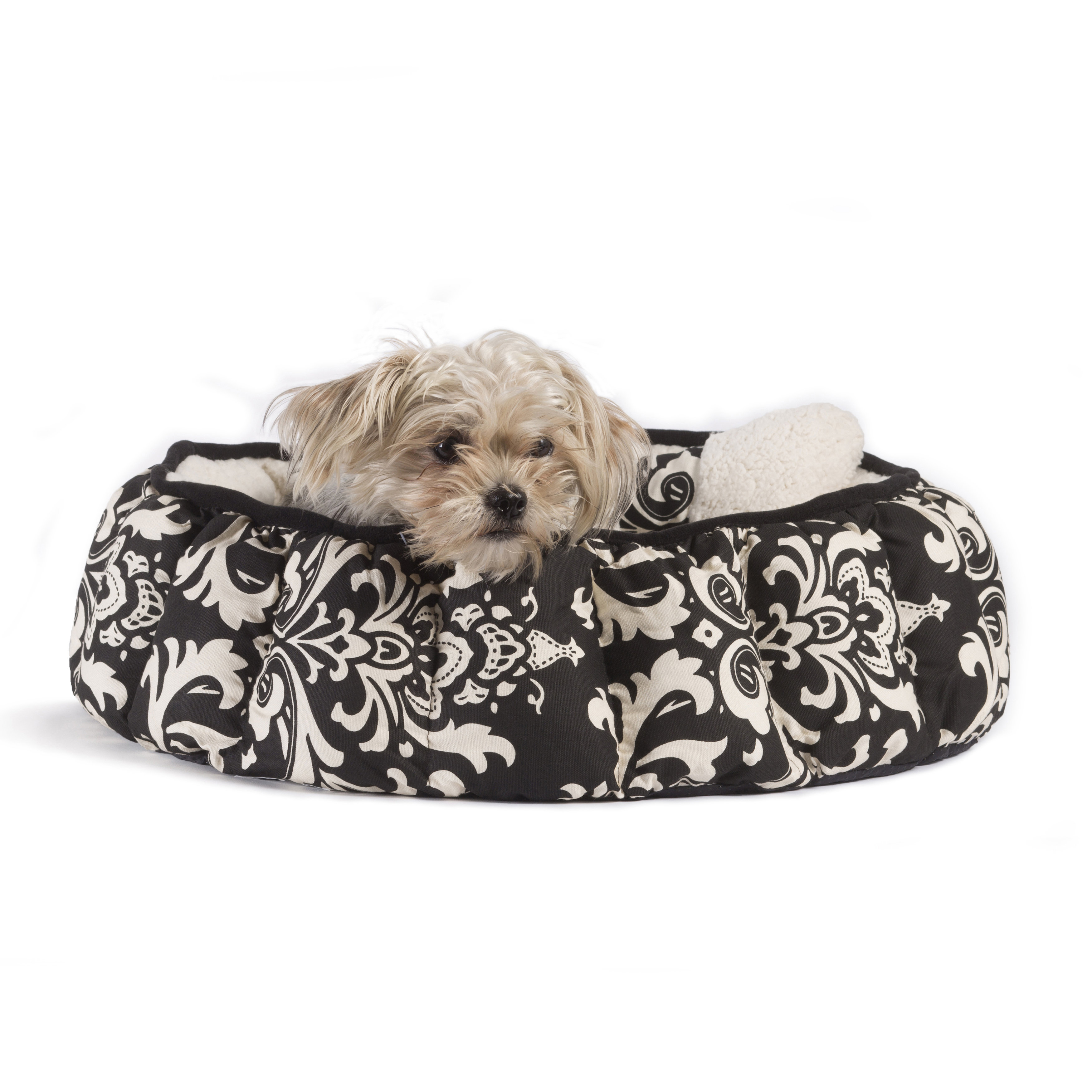 Best Friends By Sheri Amsterdam Royal Cuddler Dog Bed with Toy Bone