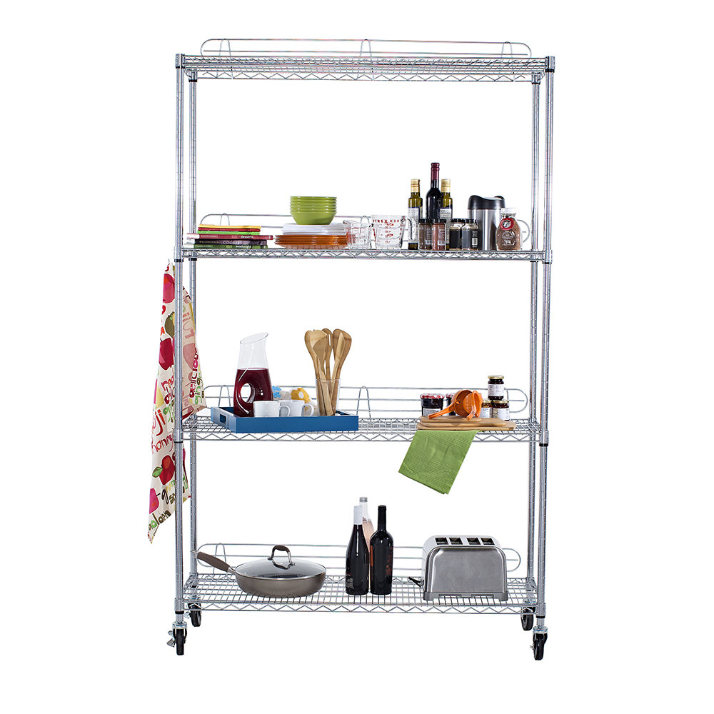 Trinity EcoStorage NSF 77" H 3 Shelf Shelving Unit Starter & Reviews