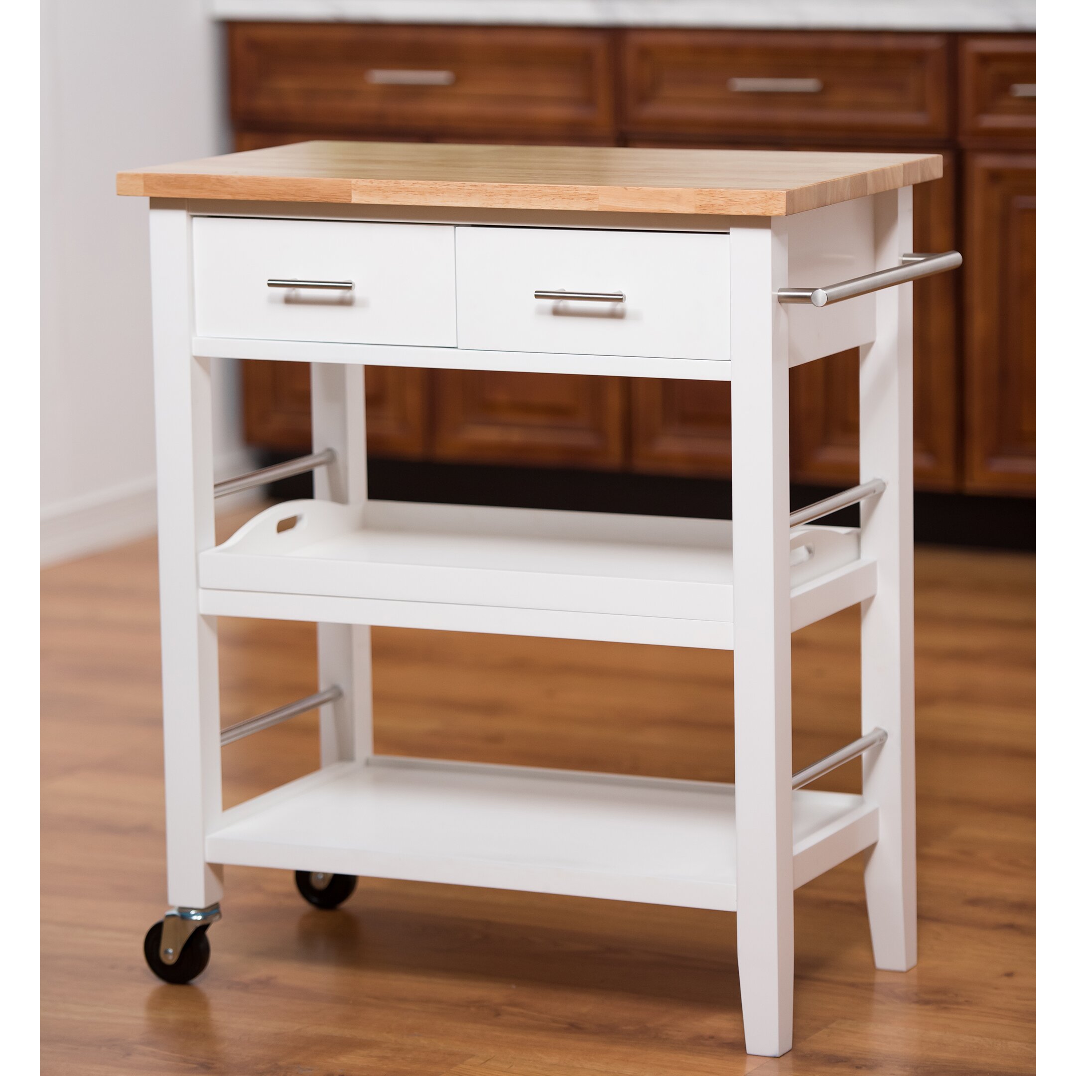 Trinity Kitchen Cart & Reviews Wayfair