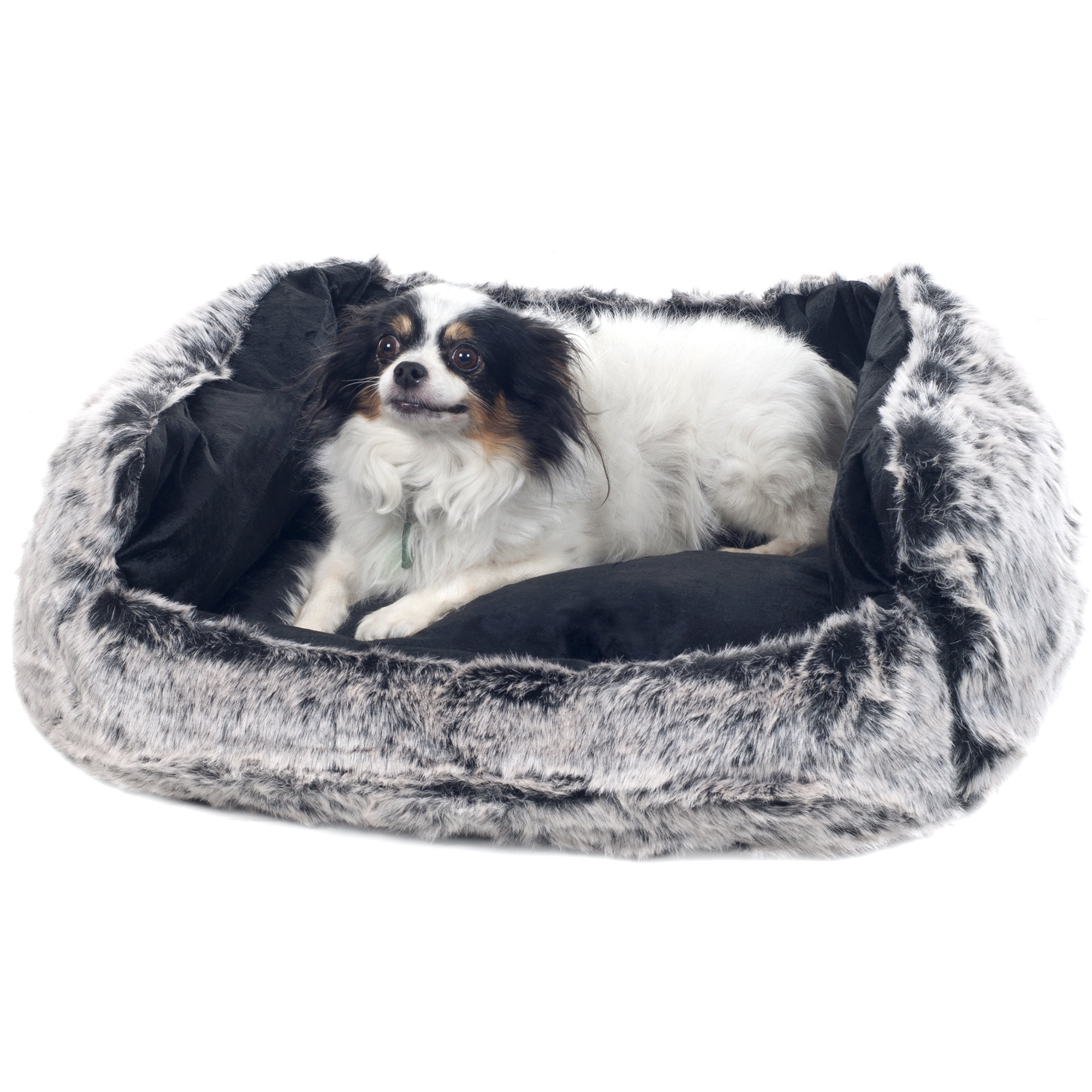PAW Faux Fur Mink Dog Bed & Reviews Wayfair