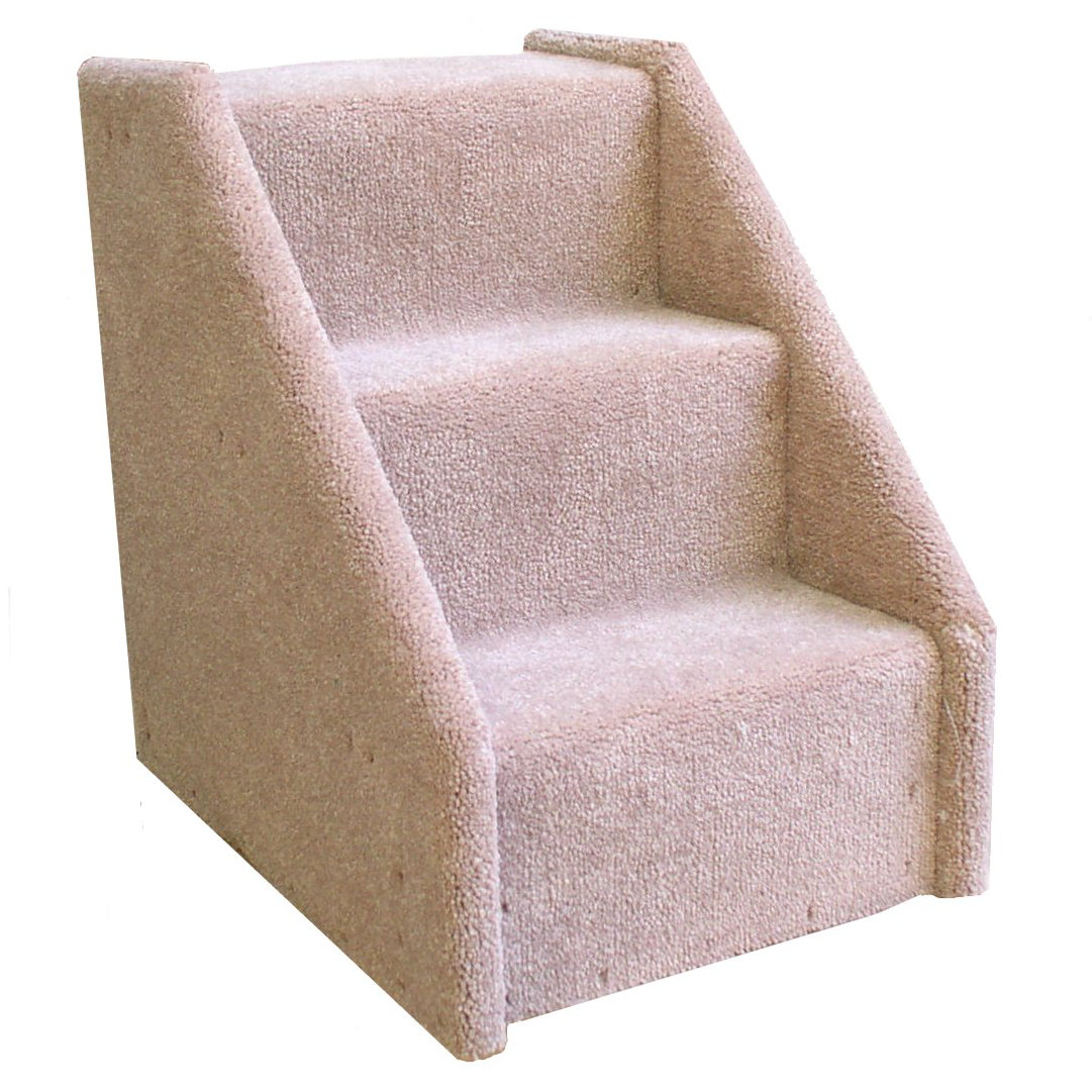 Animal Stuff Bear's Stairs™ Mini Carpeted 3 Step Pet Stair & Reviews