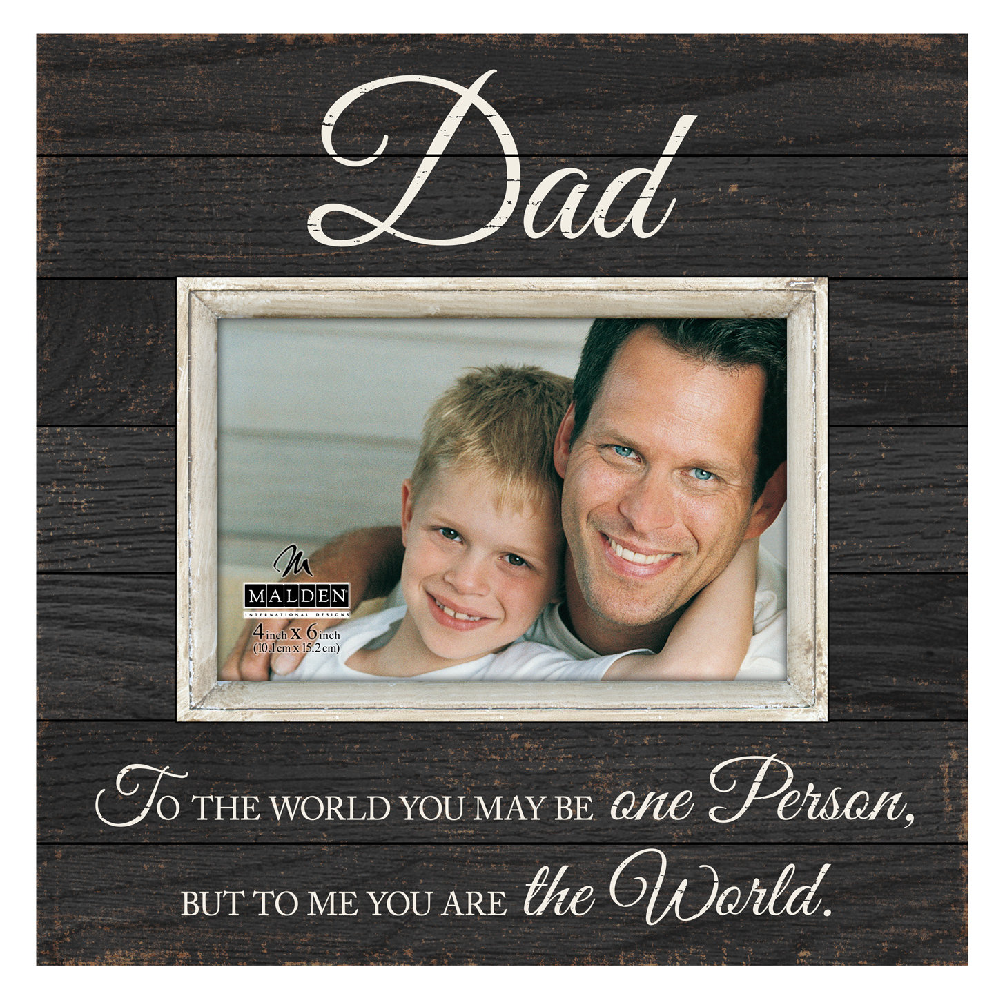 Malden Dad Sunwashed Picture Frame & Reviews | Wayfair