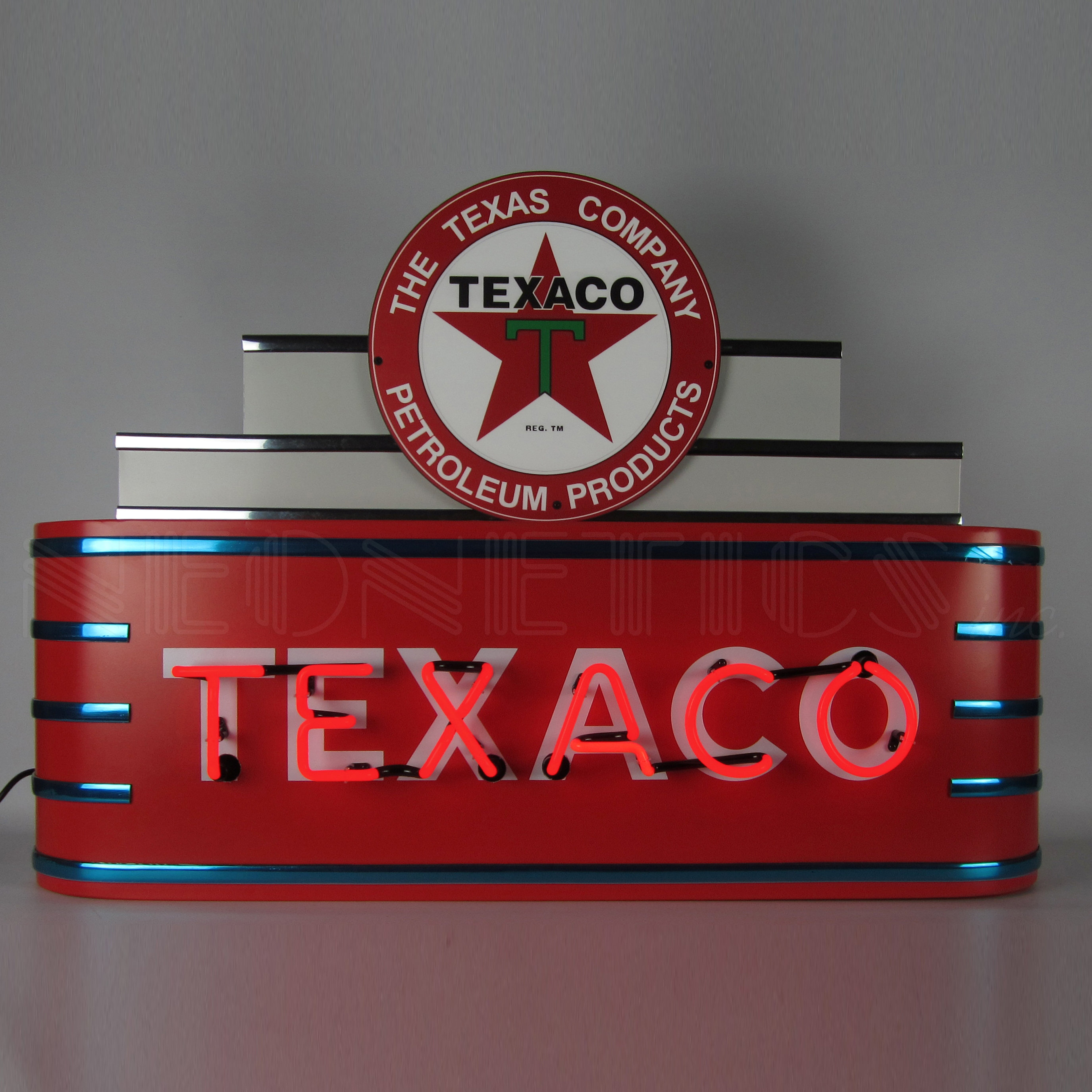 Art Deco Marquee Texaco Neon Sign Wayfair