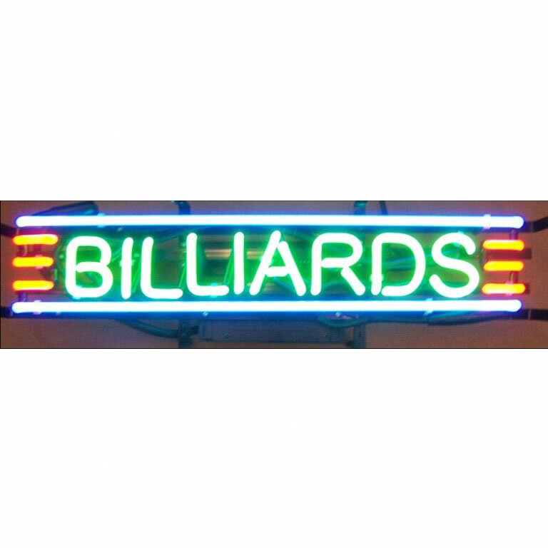 Neonetics Business Signs BILLIARDS Neon Big Sign & Reviews | Wayfair