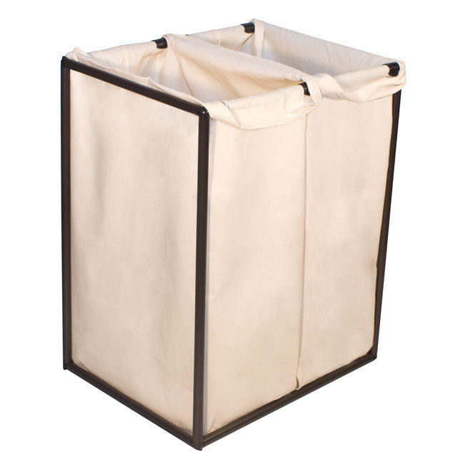 The Bag Stand Co Double Hamper with Bag & Reviews Wayfair