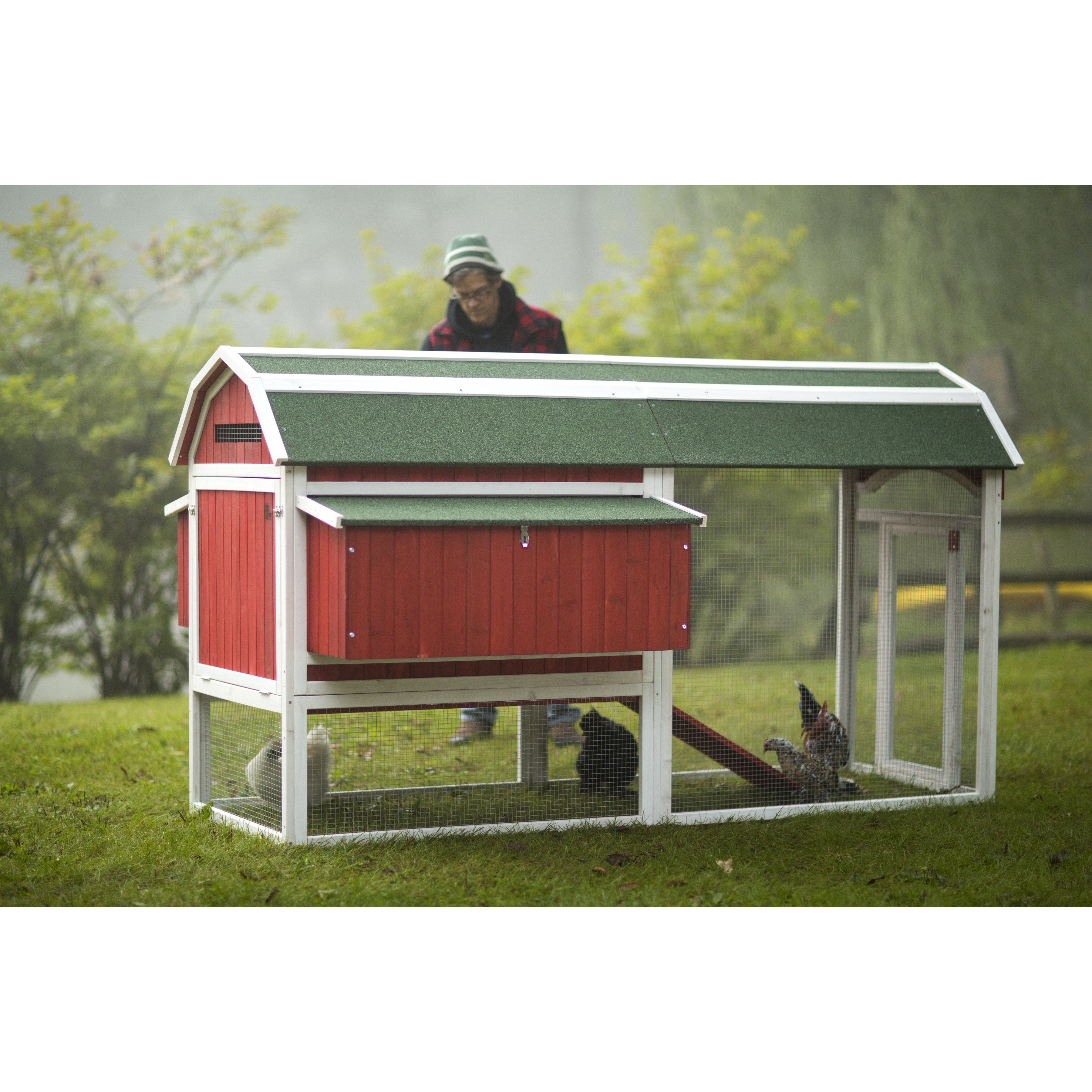 Prevue Hendryx Red Barn Large Chicken Coop & Reviews Wayfair