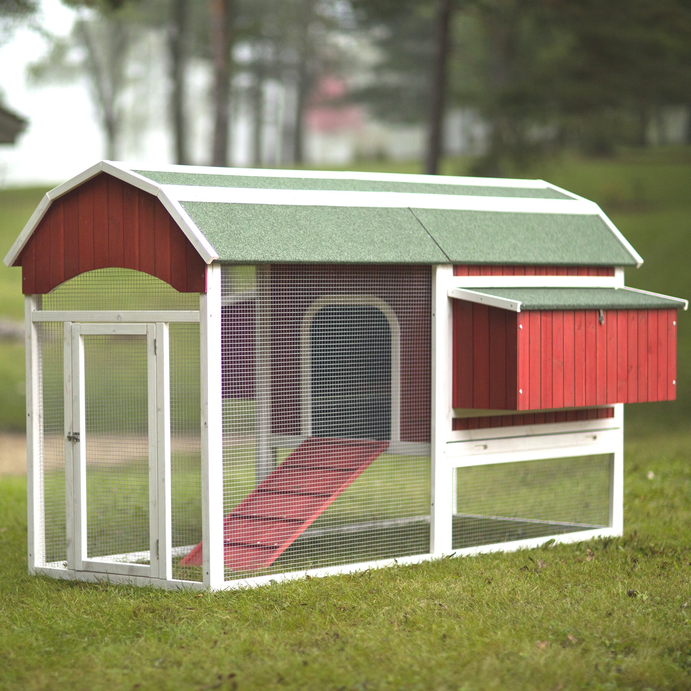 Prevue Hendryx Red Barn Large Chicken Coop &amp; Reviews Wayfair