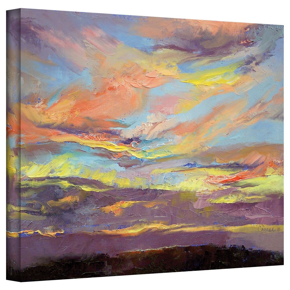 Artwall Atahualpa Sunset By Michael Creese Painting Print On Wrapped