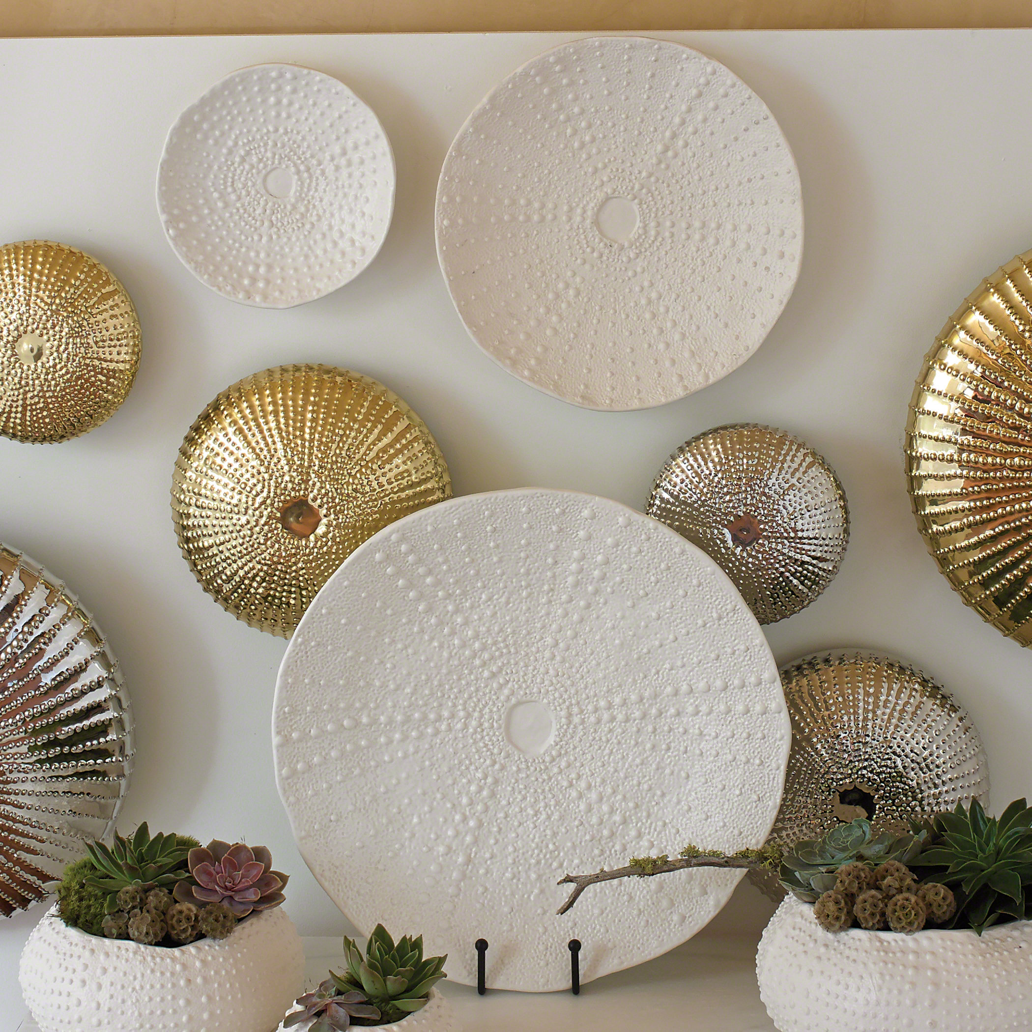 Global Views Ceramic Urchin Platter & Reviews Wayfair