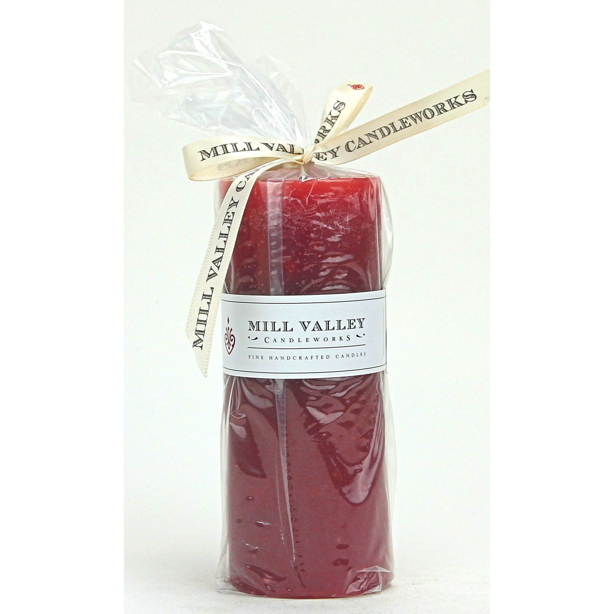 Mill Valley Candleworks Mulled Apple Cider Pillar Candle & Reviews