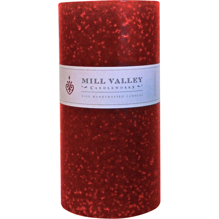 Mill Valley Candleworks Mulled Apple Cider Pillar Candle & Reviews