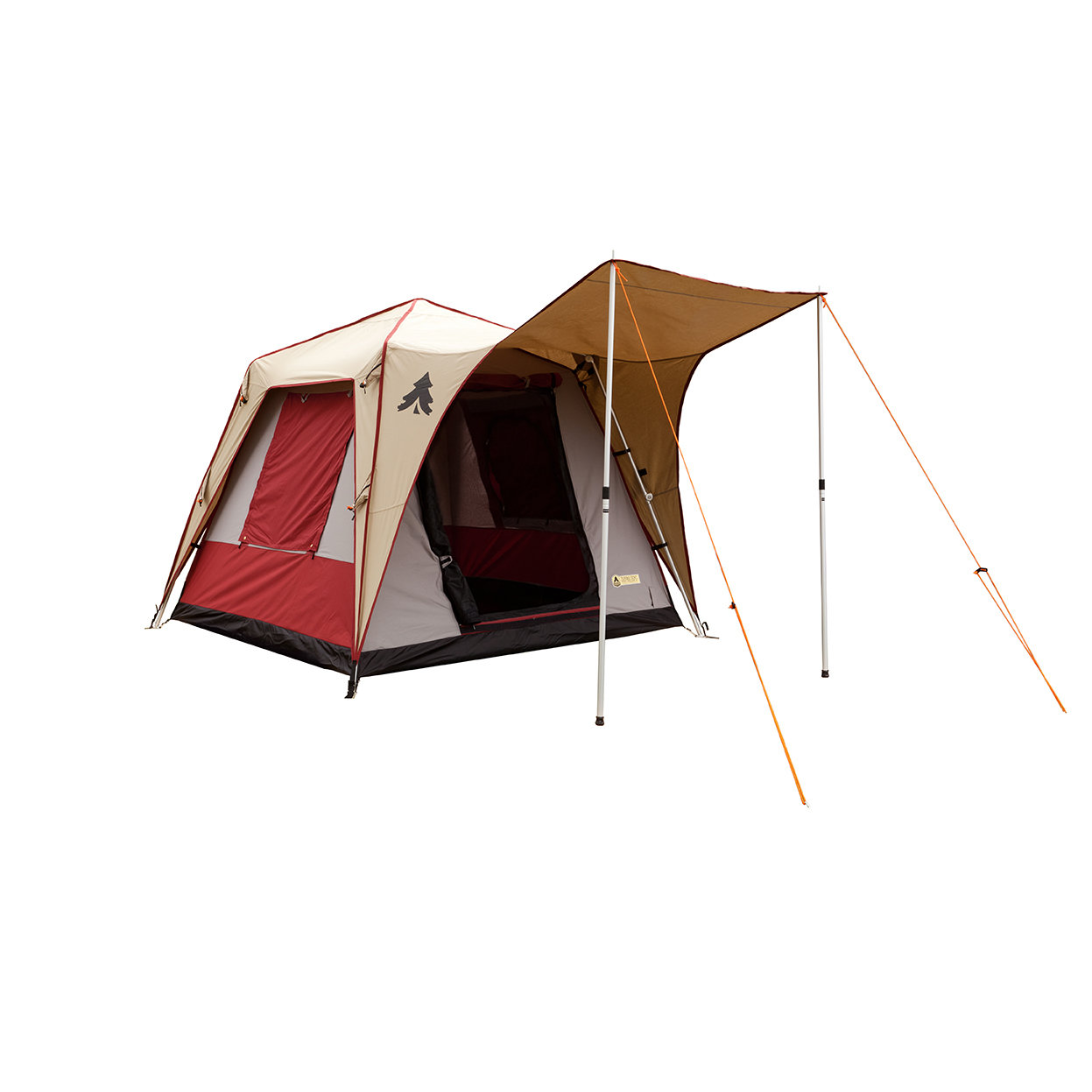 Black Pine Pine Deluxe Canvas Turbo Tent & Reviews Wayfair
