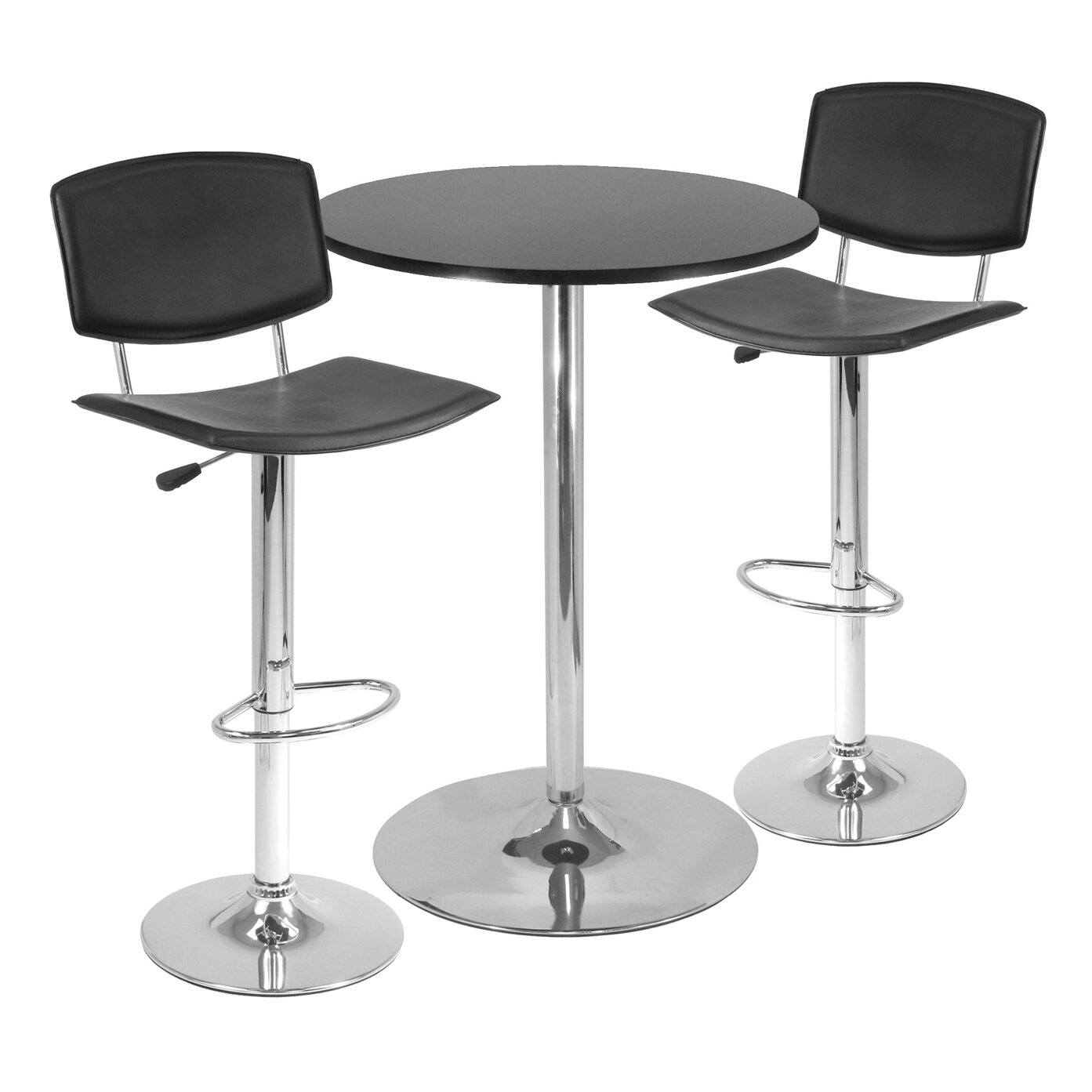 Winsome 3 Piece Pub Table Set u0026 Reviews  Wayfair