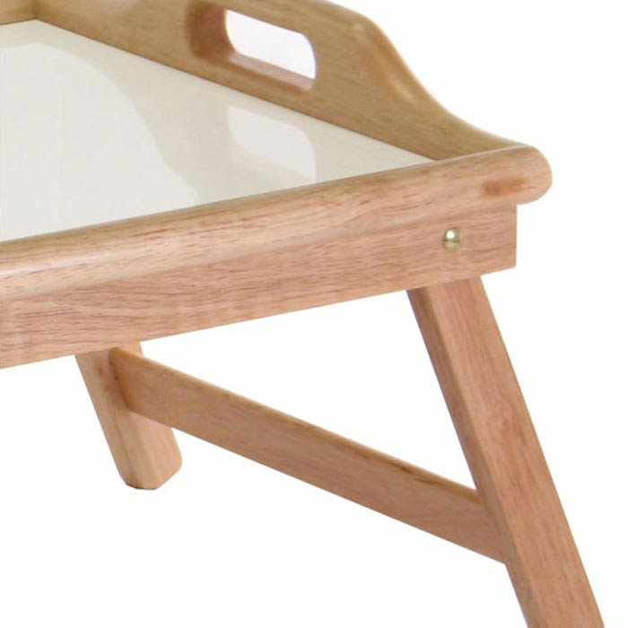 Winsome Breakfast Tray with Handles and Foldable Legs & Reviews Wayfair