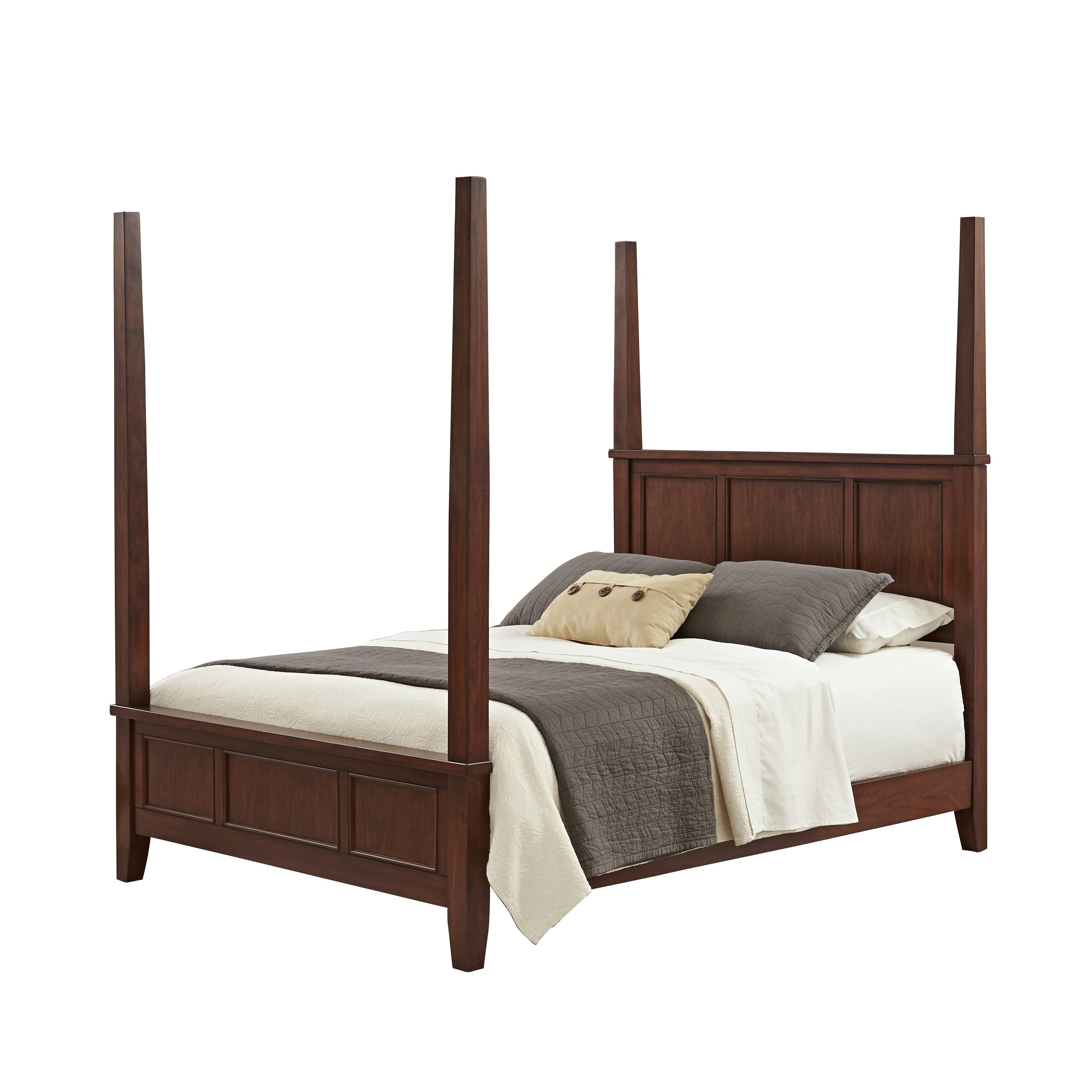 Home Styles Chesapeake Four Poster Bed & Reviews | Wayfair