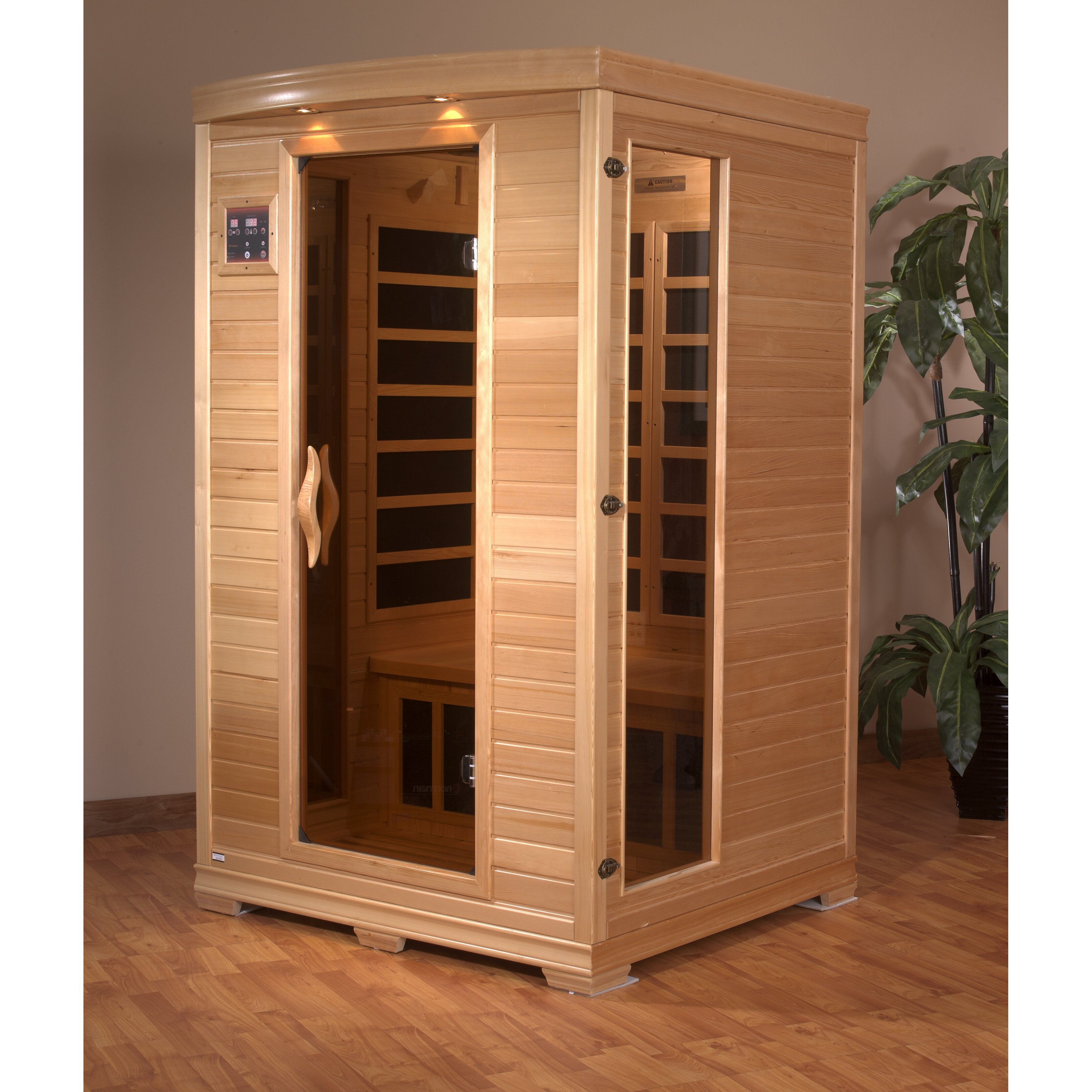 Dynamic Infrared Luxury 2 Person Carbon FAR Infrared Sauna Reviews   Dynamic Infrared Luxury 2 Person Carbon FAR Infrared Sauna WS GDI 6232 01 