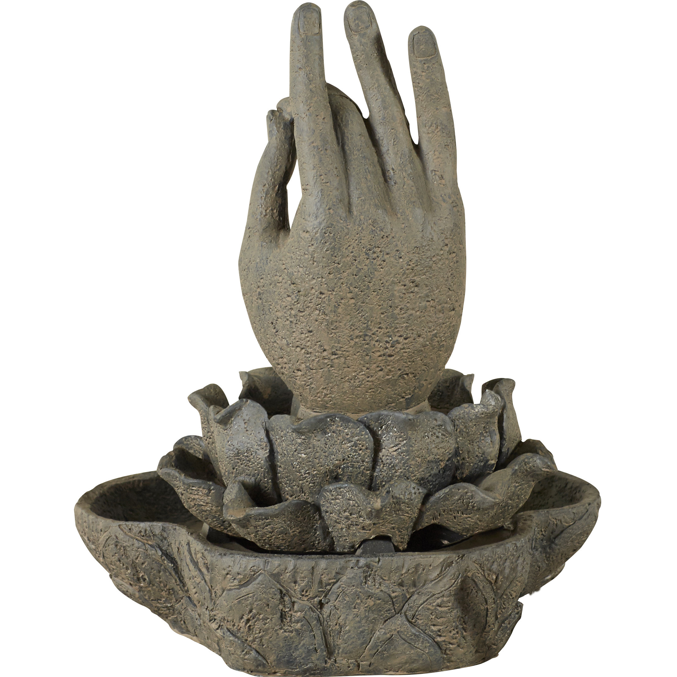 Zingz & Thingz Peaceful Lotus Fountain & Reviews Wayfair